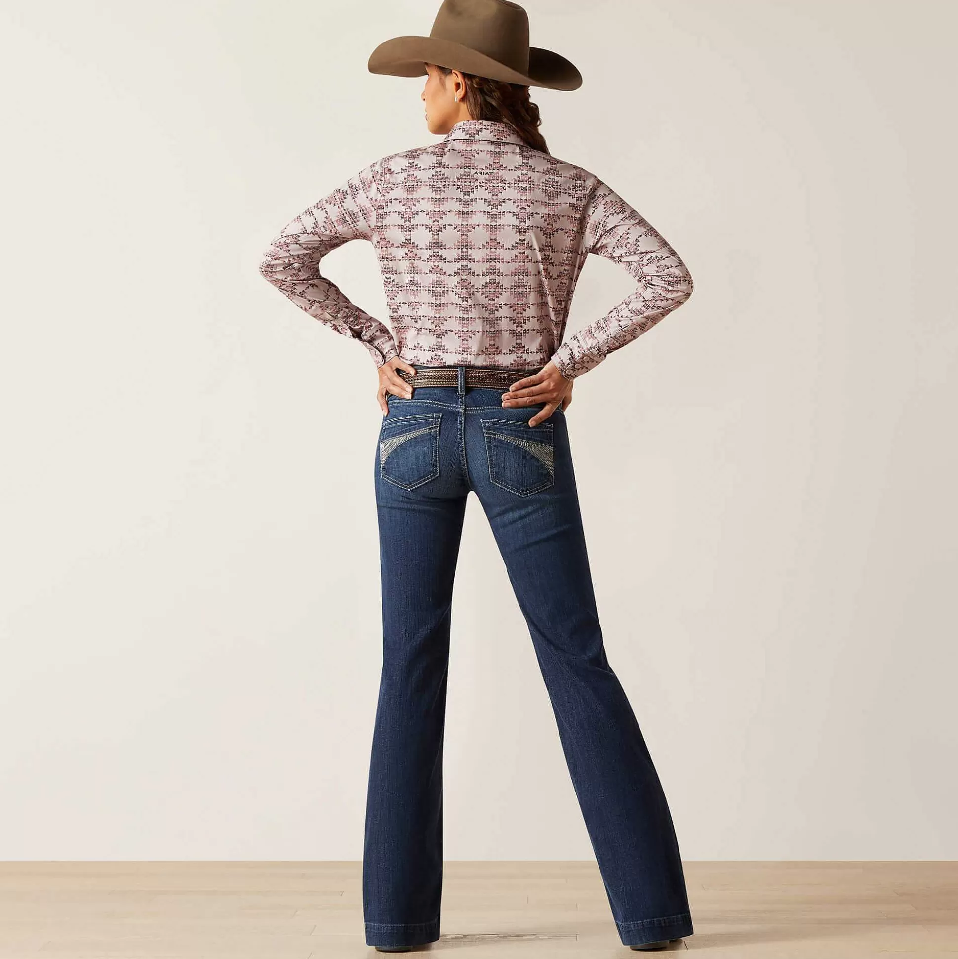 ariat Denim*R.E.A.L. Mid Rise Angela Trouser Jean