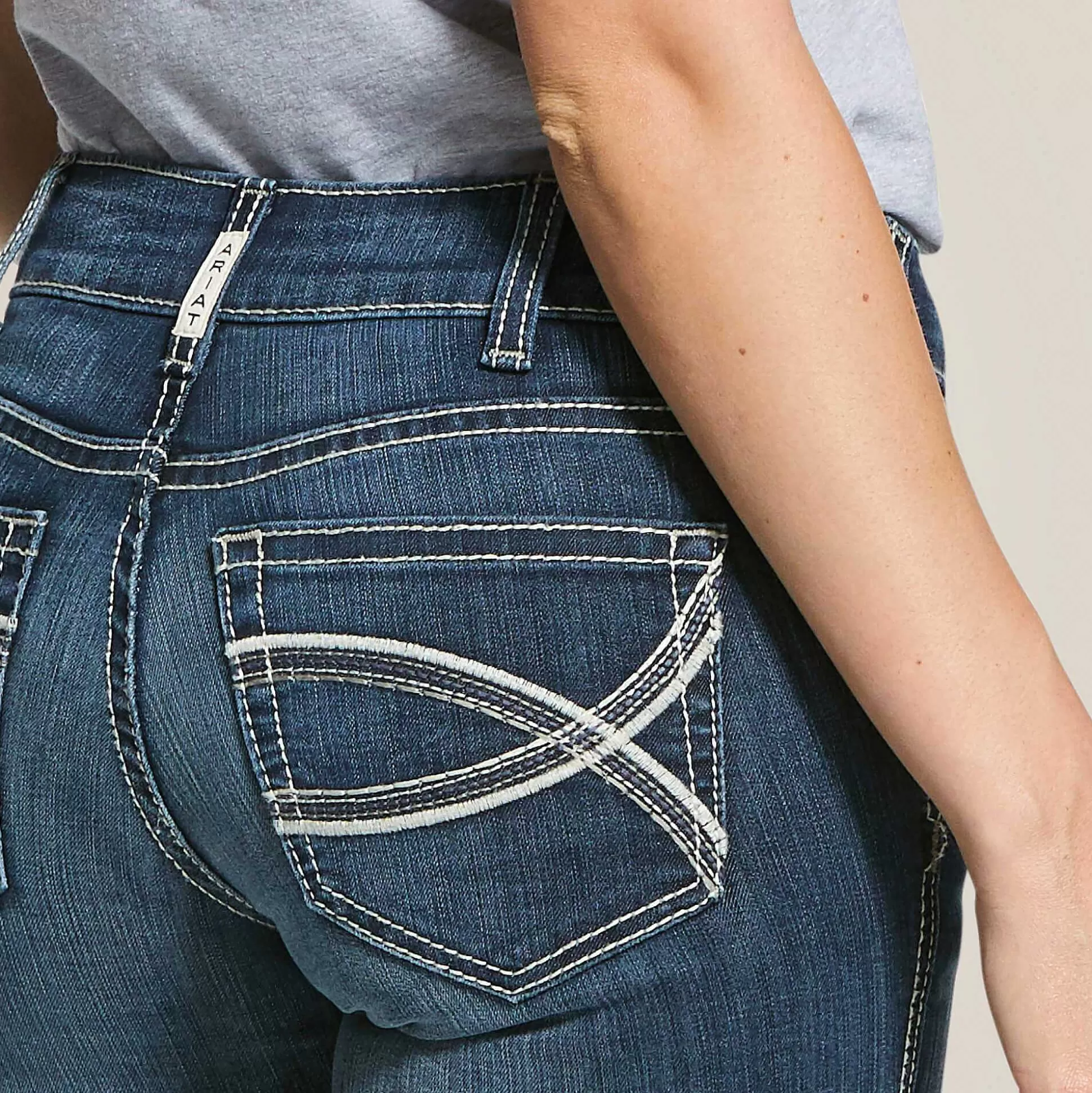 ariat Denim*R.E.A.L. Mid Rise Arrow Fit Stretch Shayla Boot Cut Jean