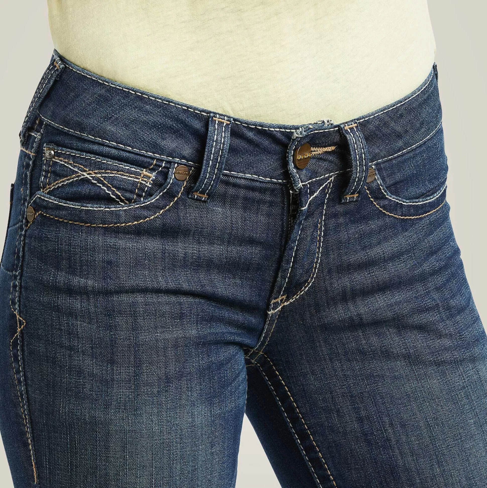 ariat Denim*R.E.A.L. Mid Rise Corinne Boot Cut Jean