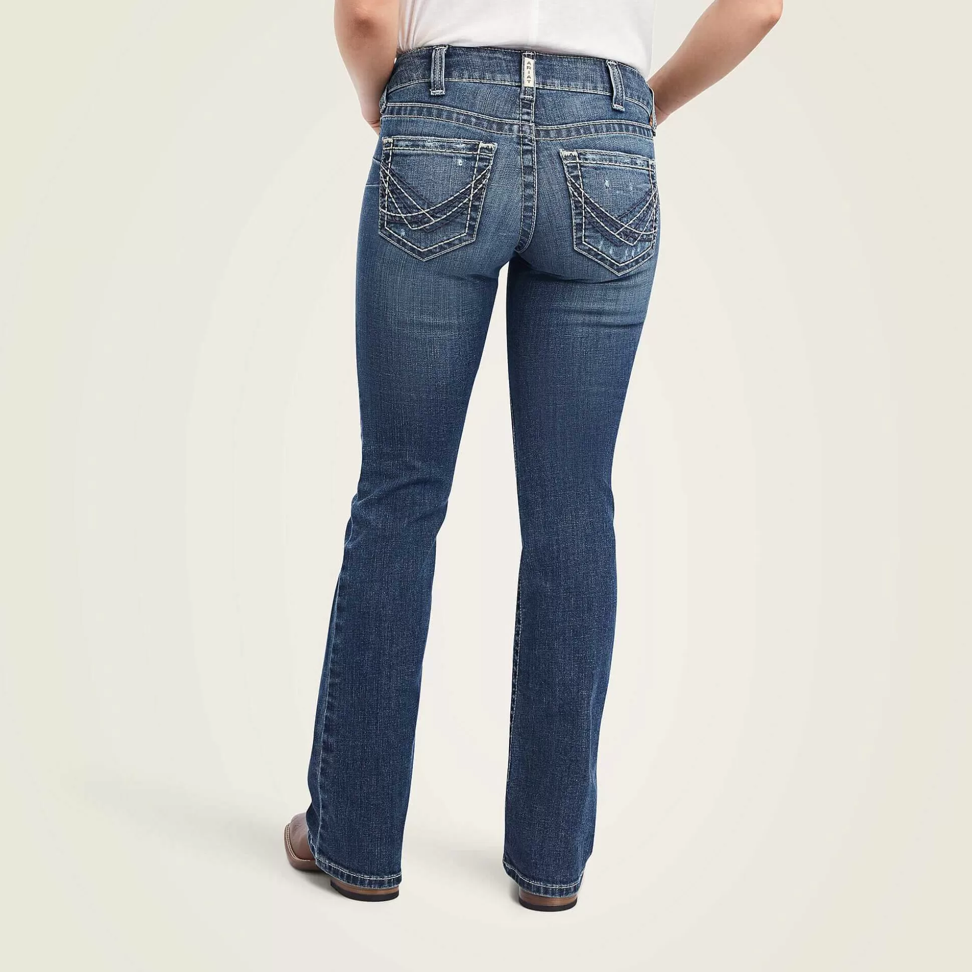 ariat Denim*R.E.A.L. Mid Rise Raquel Boot Cut Jean