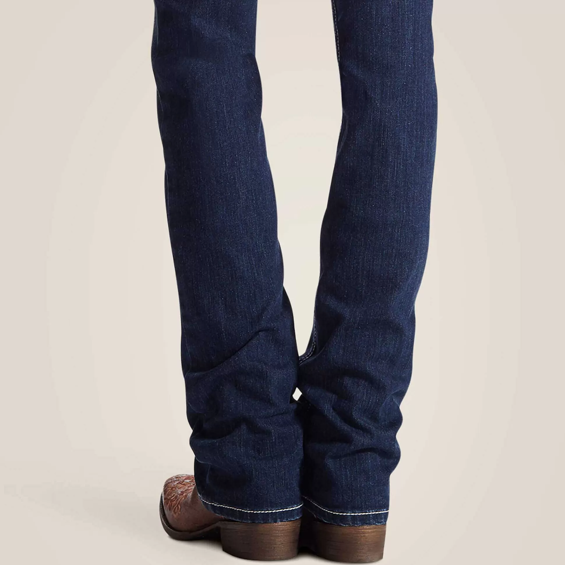 ariat Denim*R.E.A.L. Mid Rise Stretch Icon Stackable Straight Leg Jean