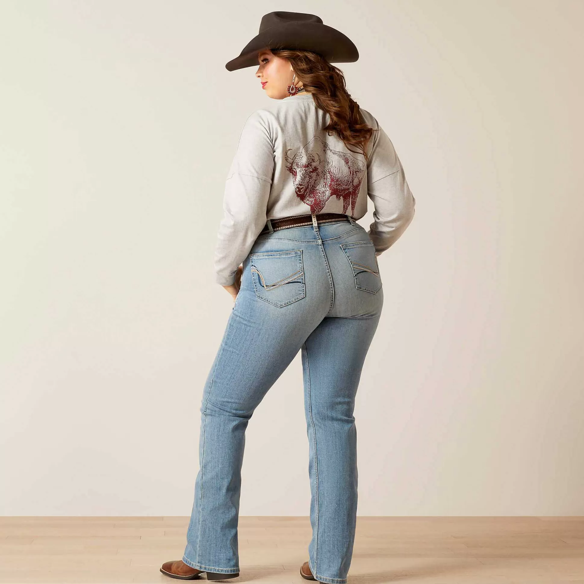 ariat Denim*R.E.A.L. Perfect Rise Arrow Fit Penelope Boot Cut Jean