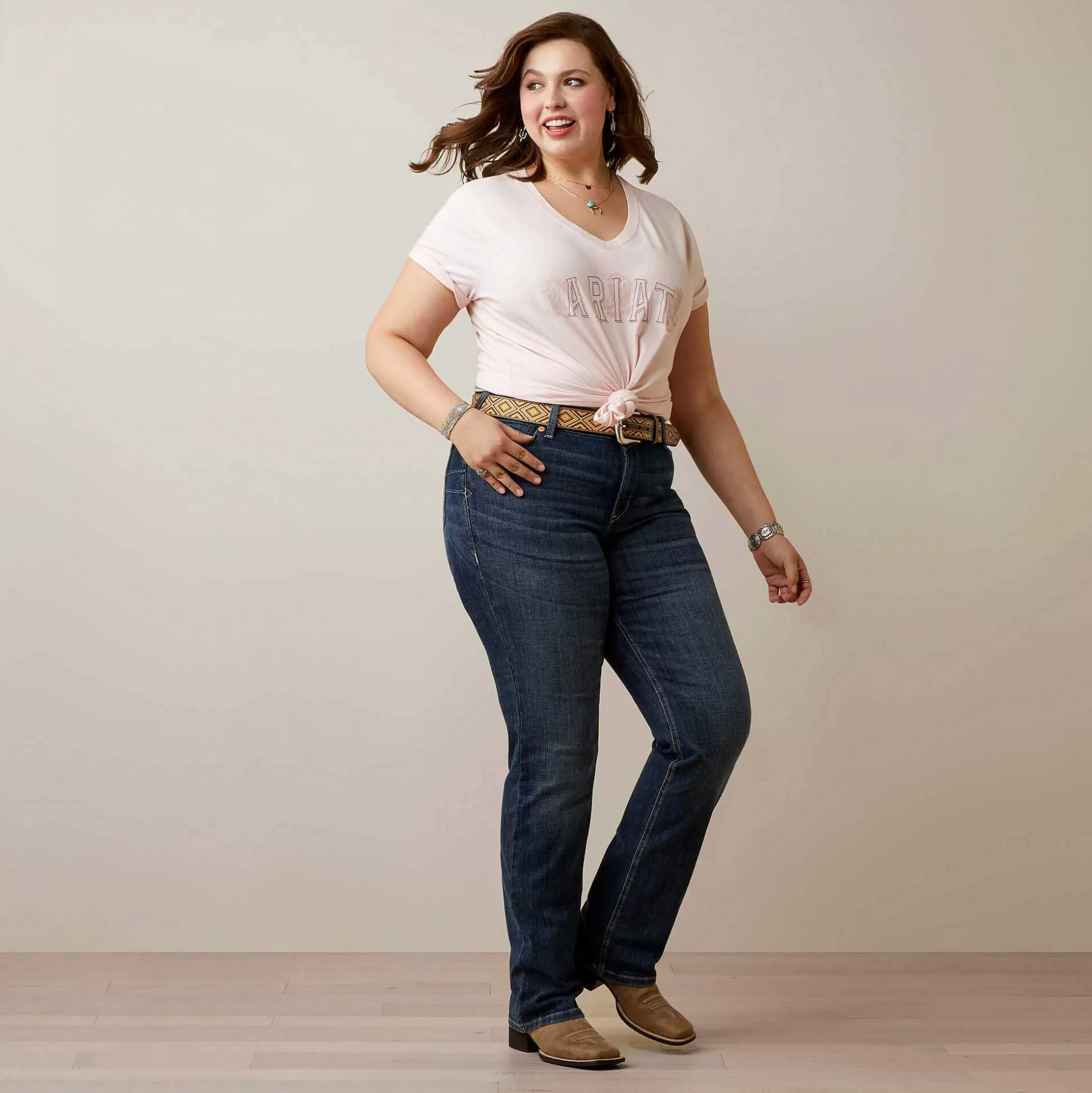 ariat Denim*R.E.A.L. Perfect Rise Aubree Straight Jean