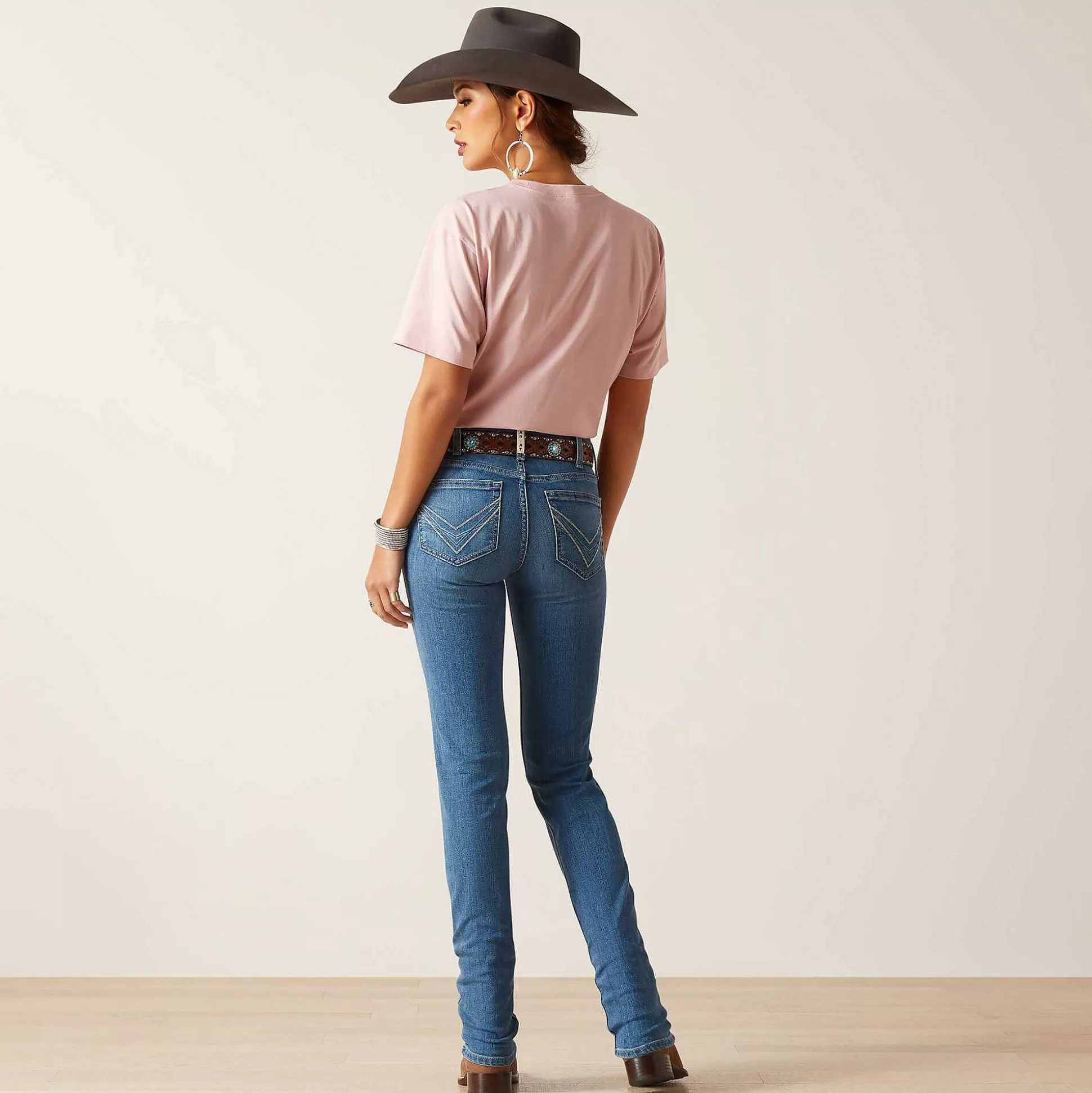 ariat Denim*R.E.A.L. Perfect Rise Clover Straight Jean