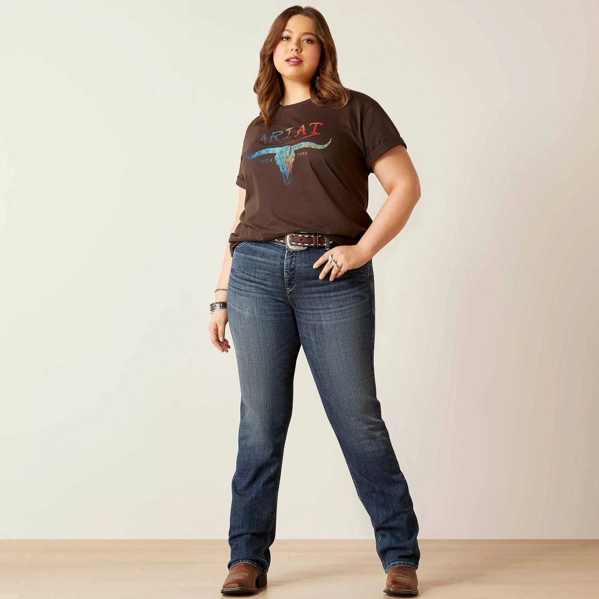 ariat Denim*R.E.A.L. Perfect Rise Madyson Straight Jean