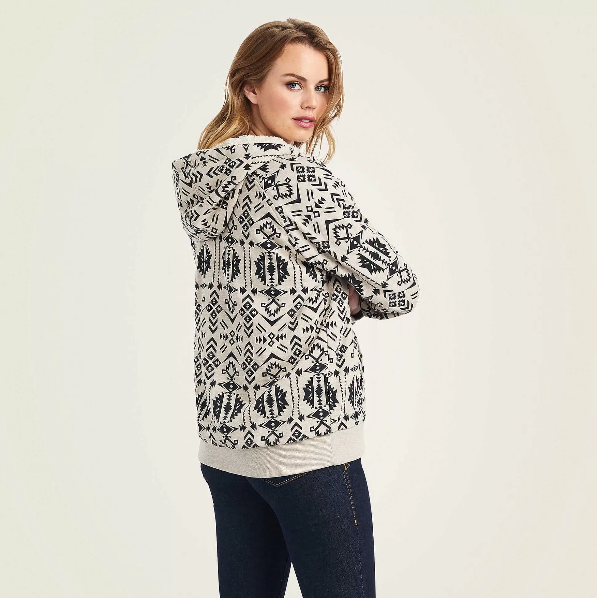 ariat Sweatshirts & Hoodies*Real Sherpa Full Zip Hoodie