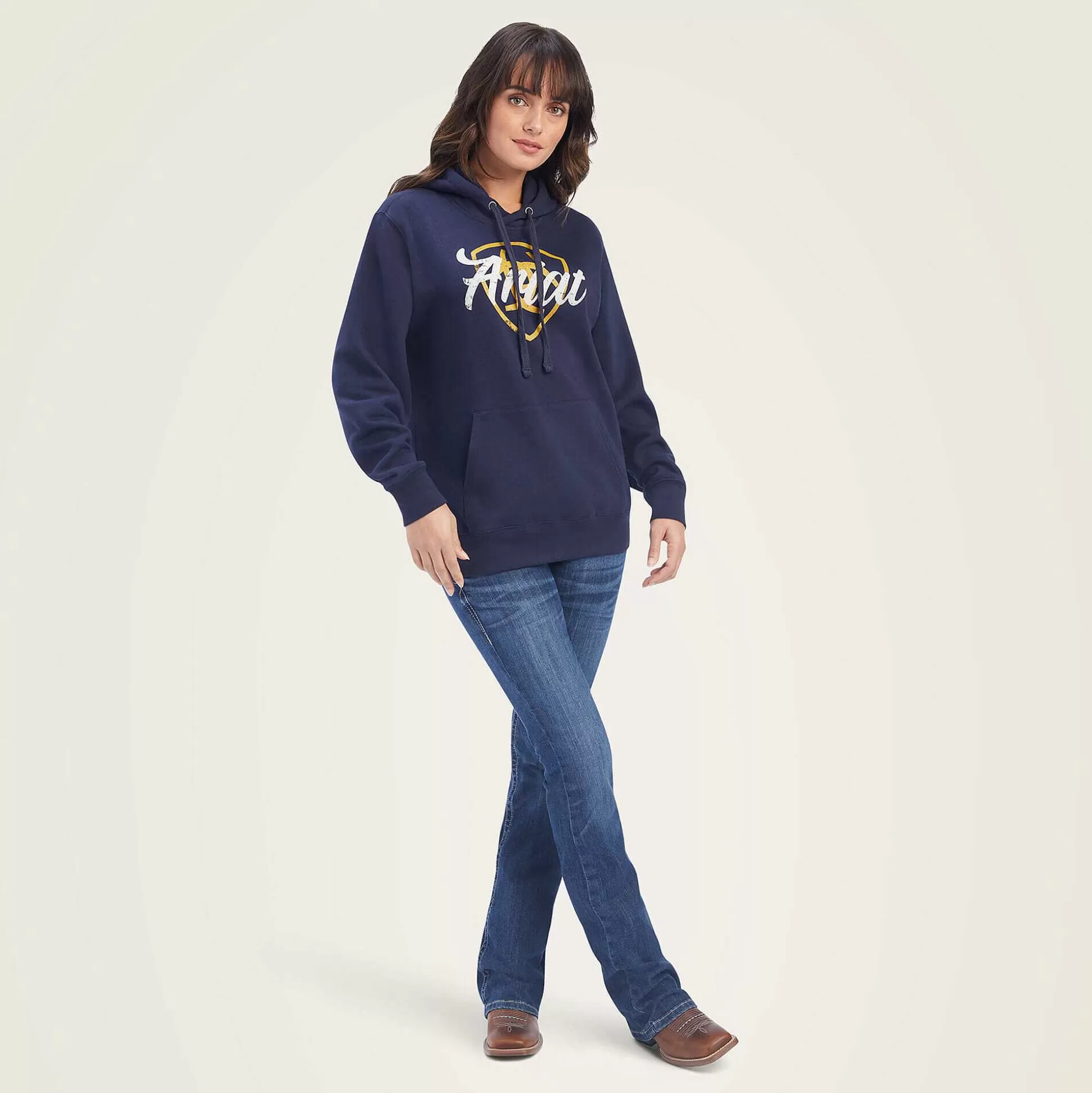 ariat Sweatshirts & Hoodies*Real Shield Logo Hoodie