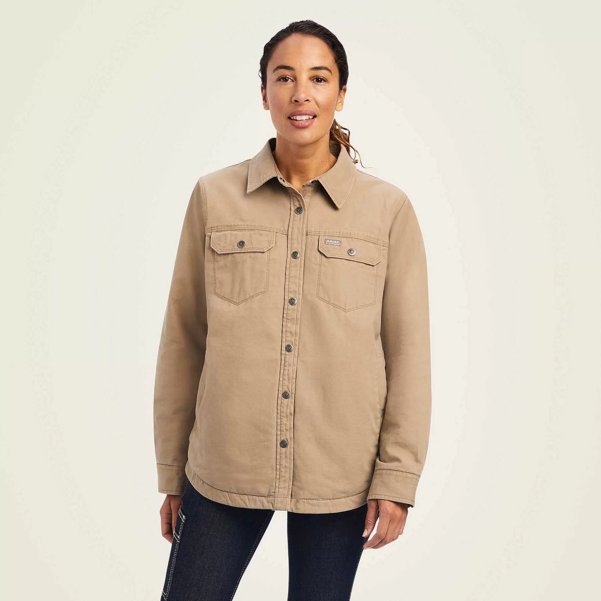 ariat Jackets & Vests*Rebar Classic Canvas Shirt Jacket