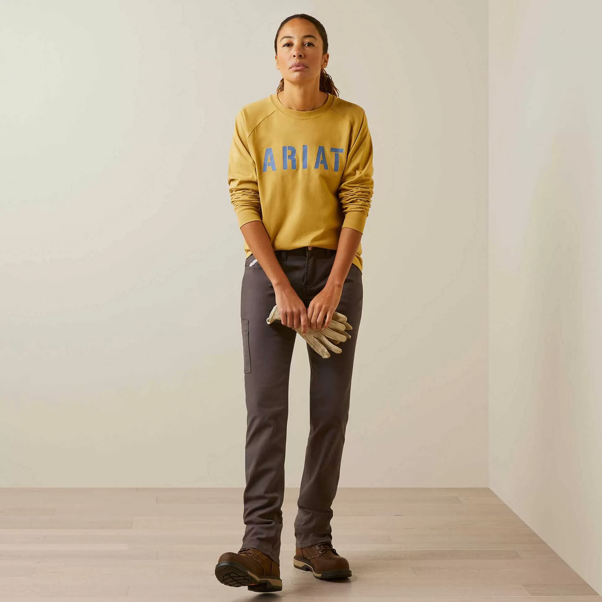 ariat T-Shirts & Tops*Rebar Cotton Strong Block T-Shirt