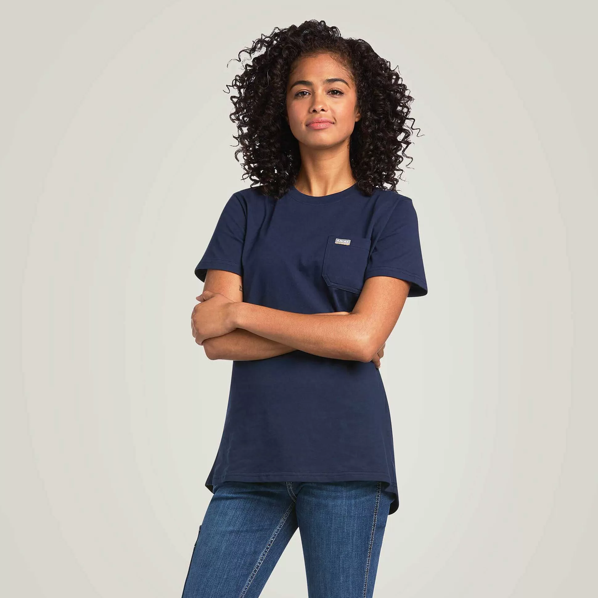 ariat T-Shirts & Tops*Rebar Cotton Strong T-Shirt
