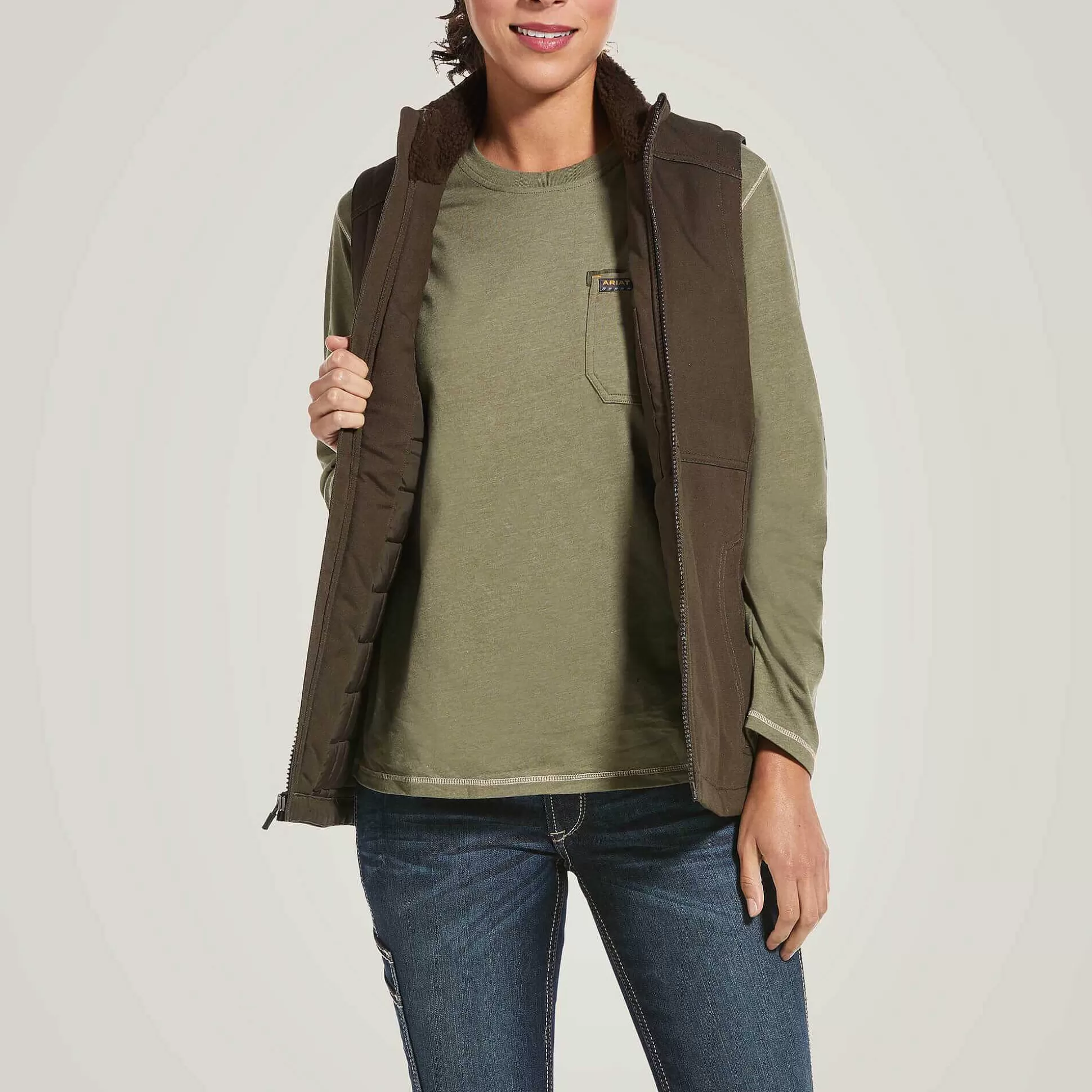 ariat Jackets & Vests*Rebar Duracanvas Insulated Vest