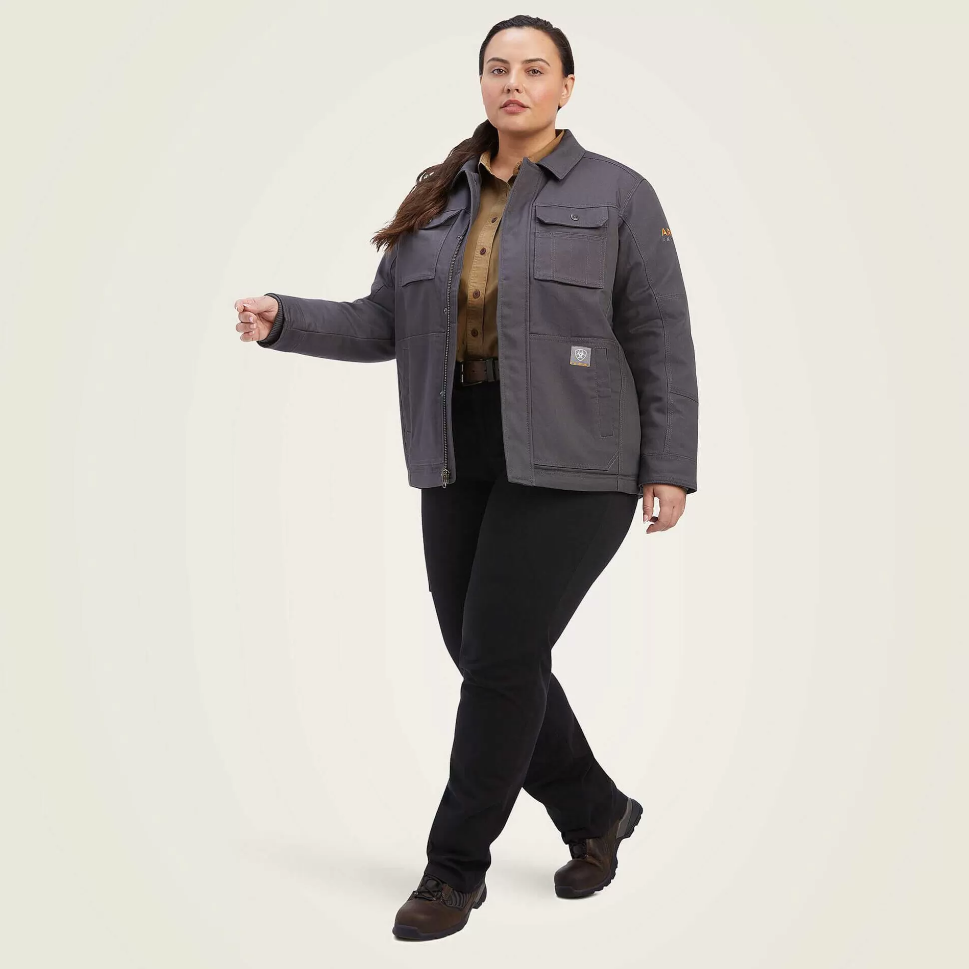 ariat Jackets & Vests*Rebar Duracanvas Sherpa-Lined Coat