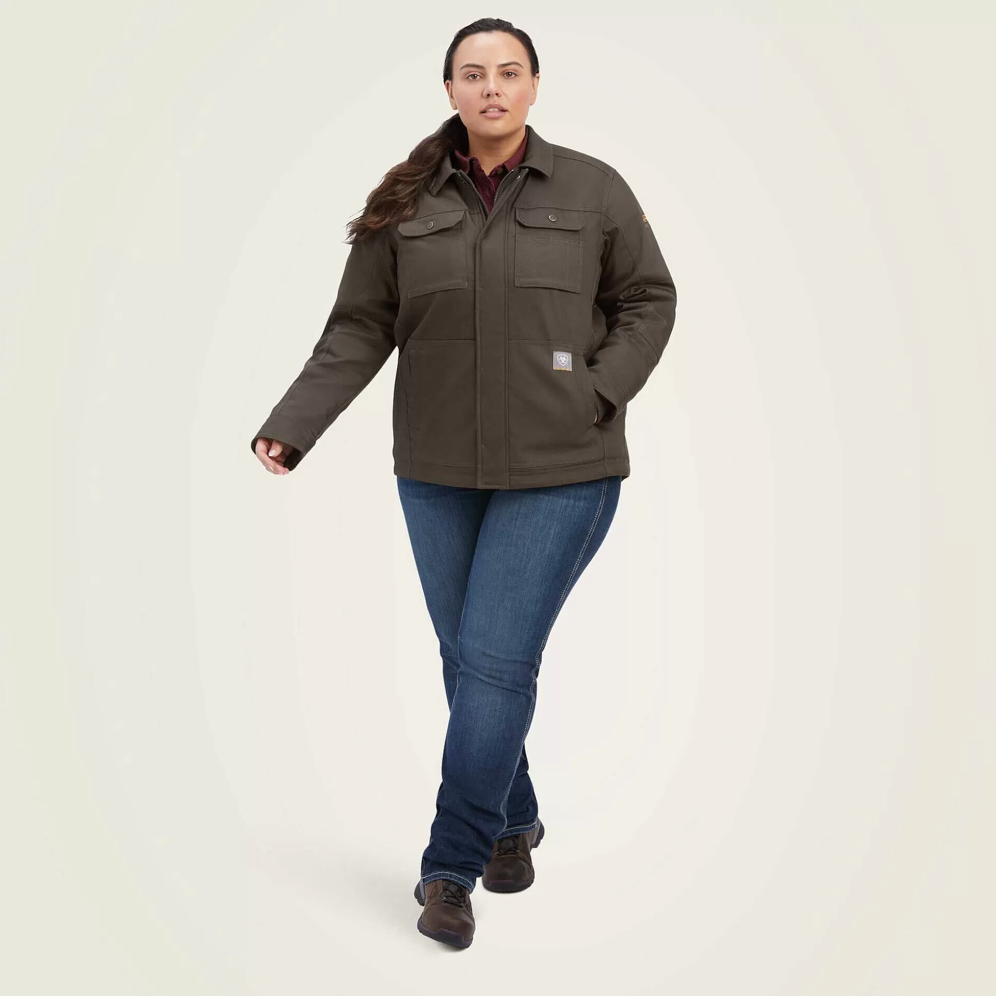 ariat Jackets & Vests*Rebar Duracanvas Sherpa-Lined Coat