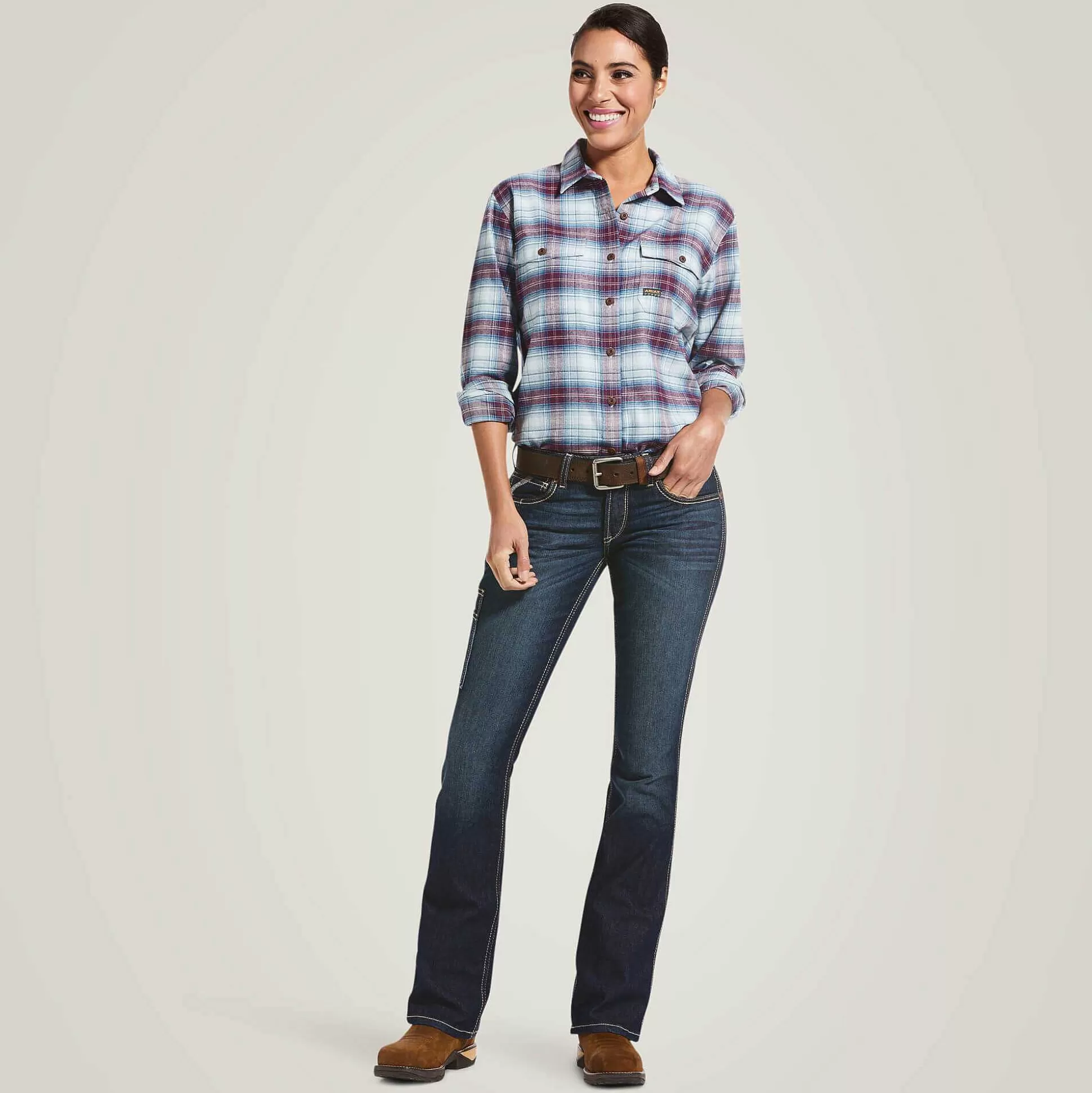 ariat Denim*Rebar Durastretch Riveter Boot Cut Jean