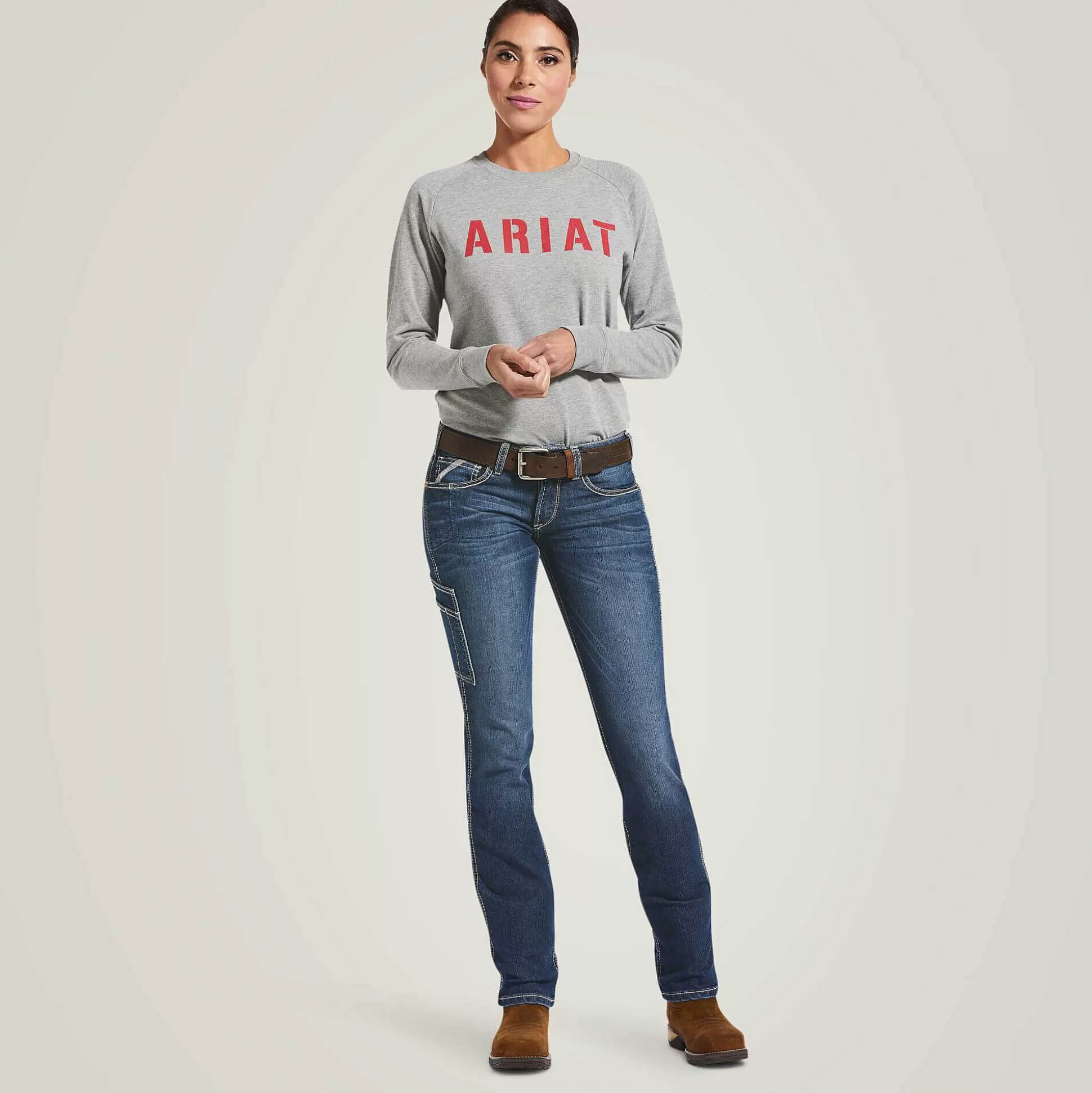 ariat Denim*Rebar Durastretch Riveter Straight Leg Jean