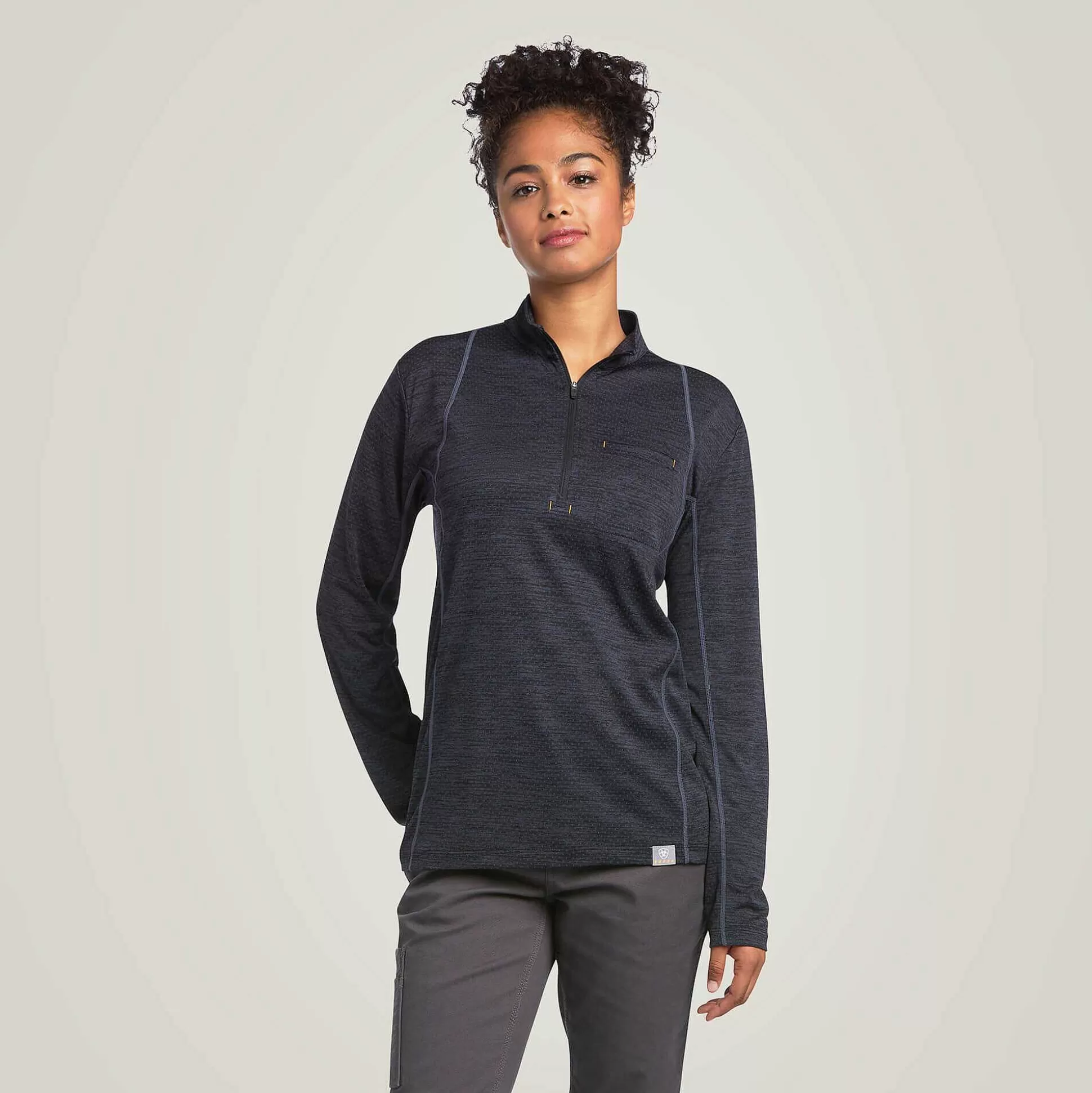 ariat T-Shirts & Tops*Rebar Evolution 1/2 Zip Top
