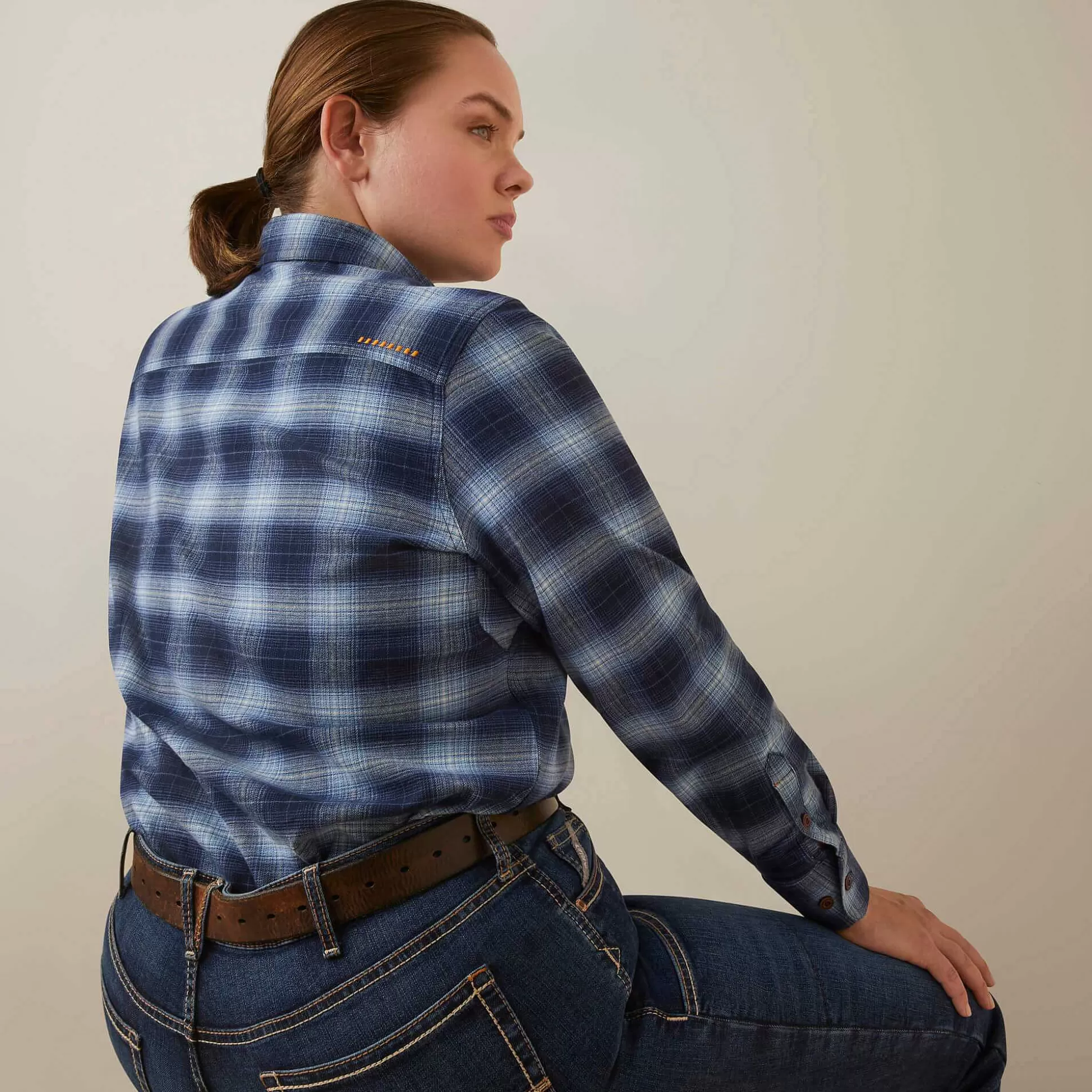 ariat T-Shirts & Tops*Rebar Flannel Durastretch Work Shirt