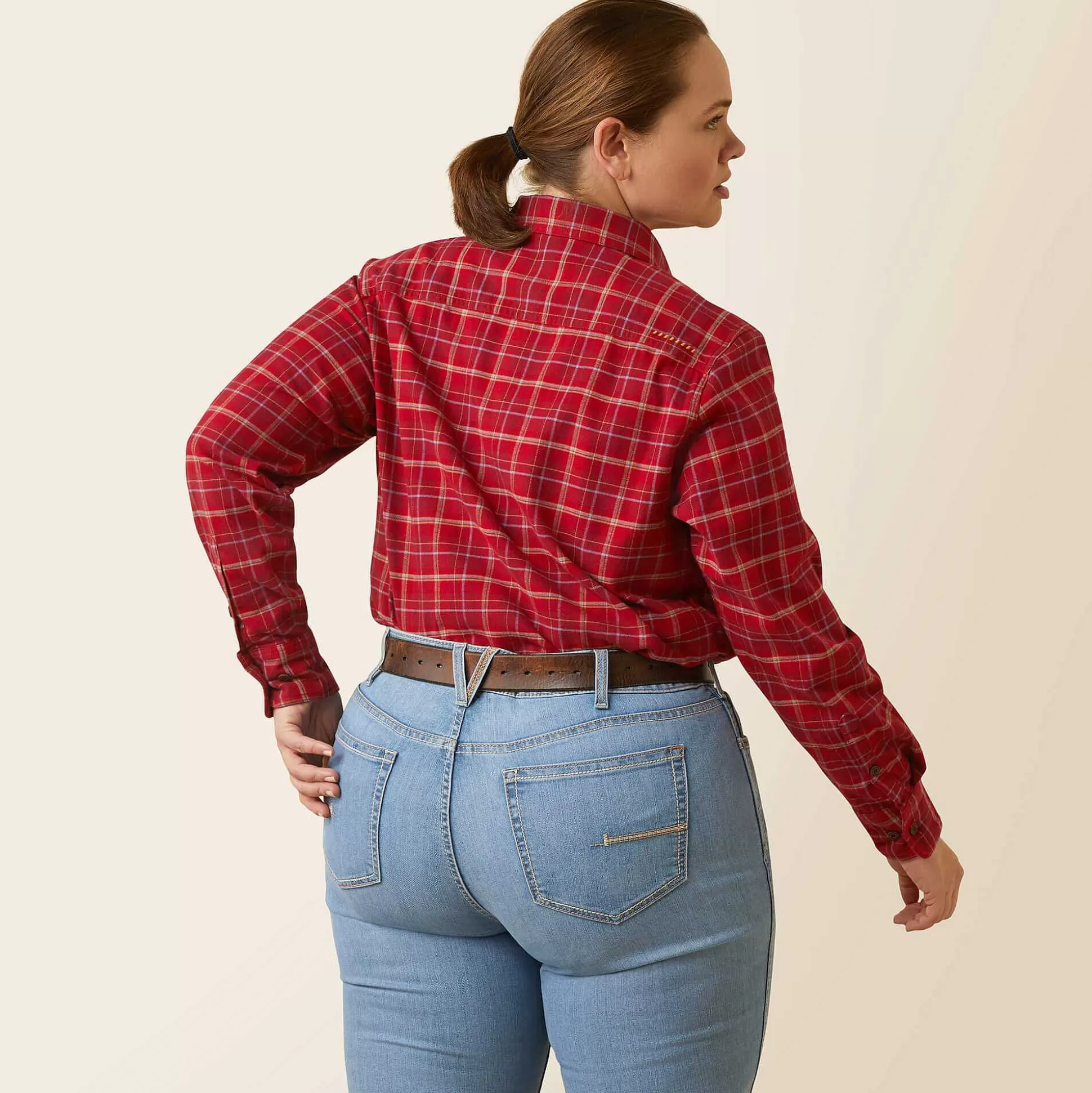 ariat T-Shirts & Tops*Rebar Flannel Durastretch Work Shirt