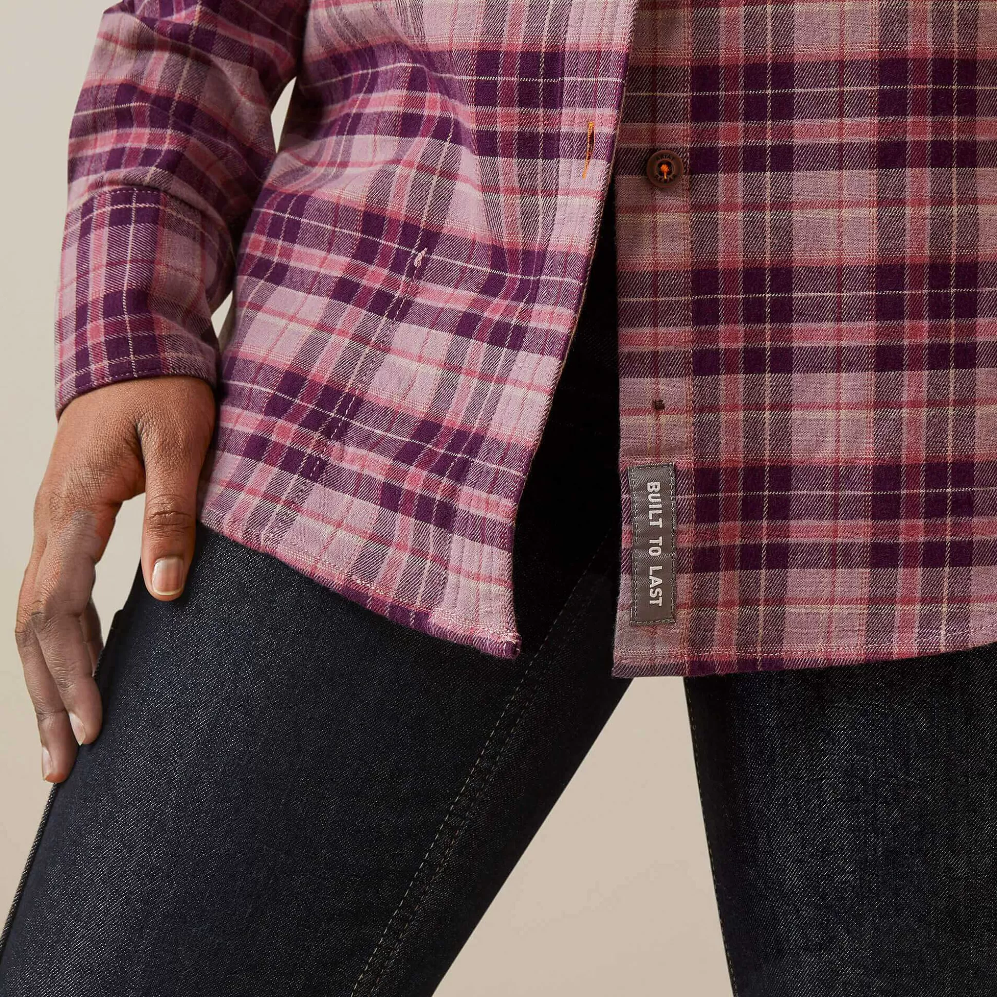 ariat T-Shirts & Tops*Rebar Flannel Durastretch Work Shirt