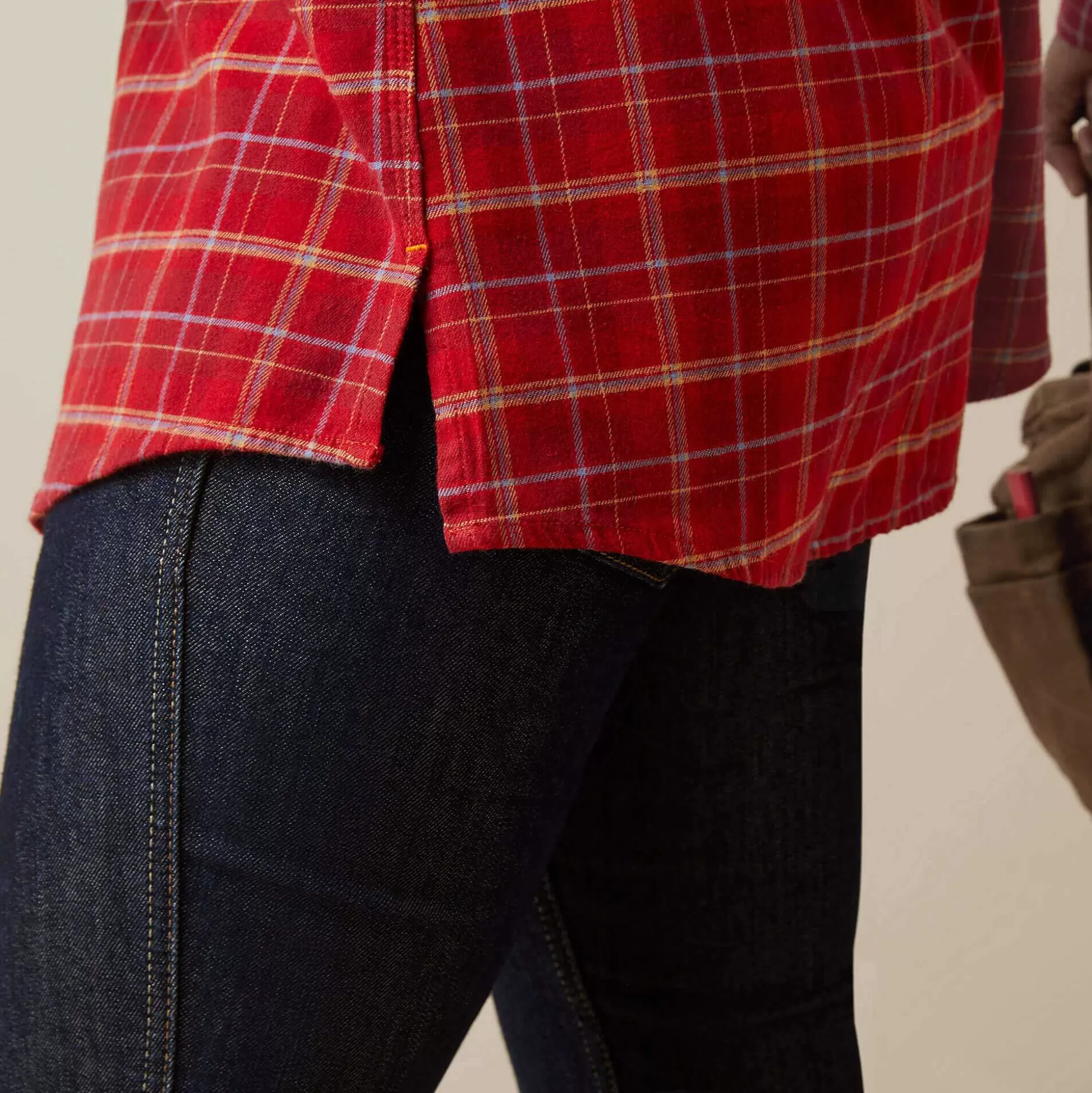 ariat T-Shirts & Tops*Rebar Flannel Durastretch Work Shirt