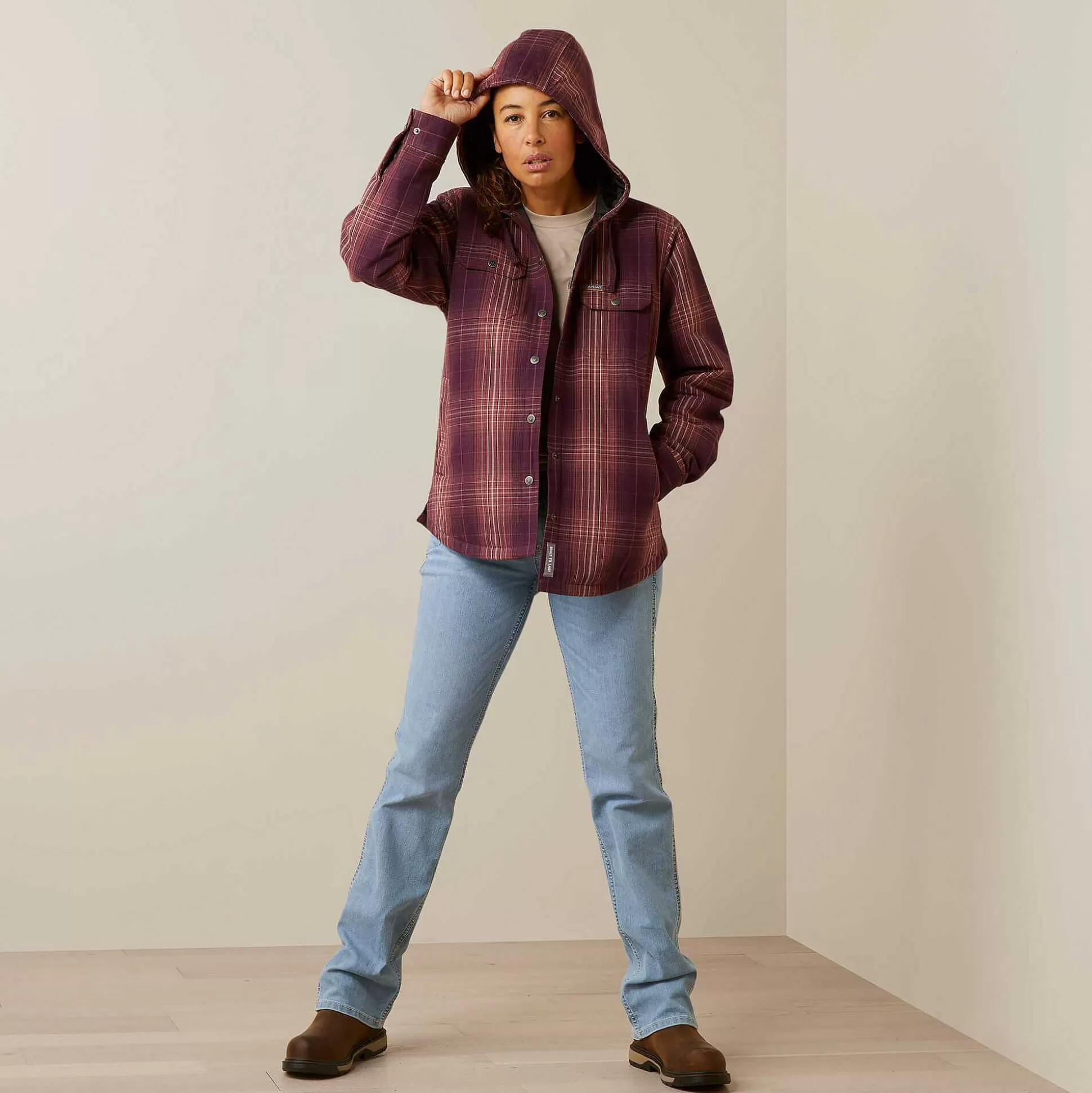 ariat Sweatshirts & Hoodies*Rebar Flannel Shirt Jacket