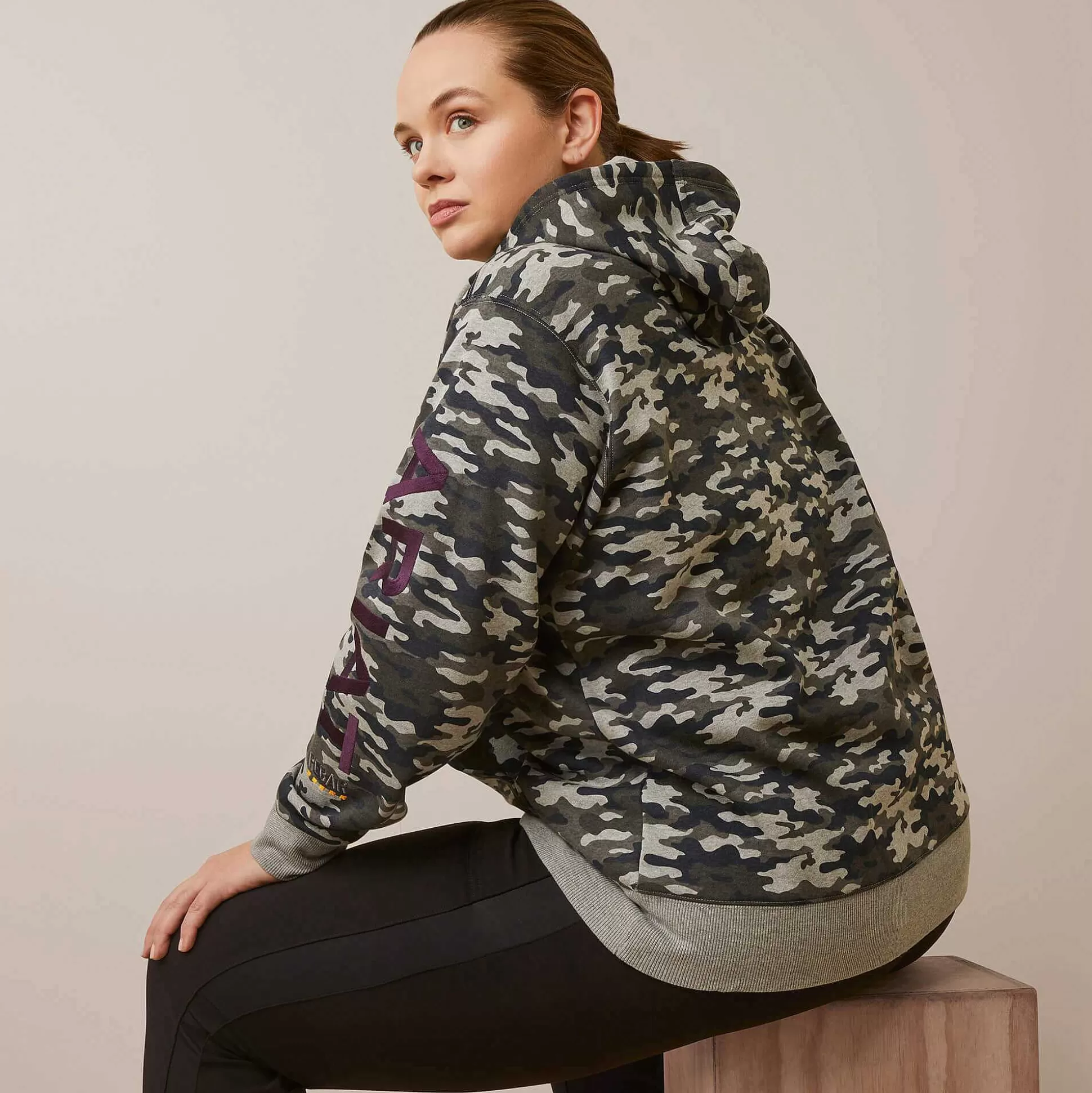 ariat Sweatshirts & Hoodies*Rebar Graphic Printed Hoodie