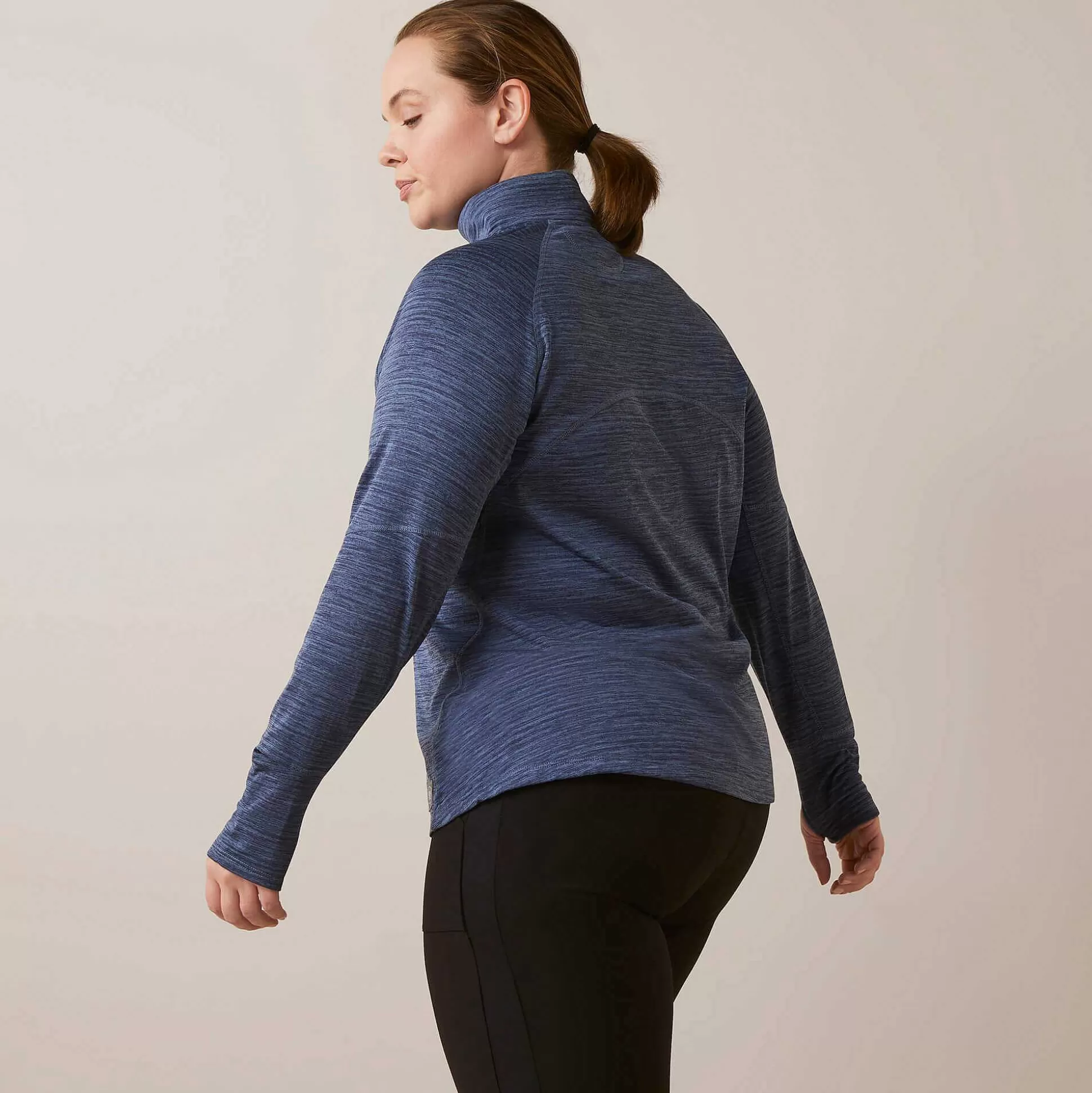 ariat T-Shirts & Tops*Rebar Gridwork Baselayer 1/4 Zip T-Shirt