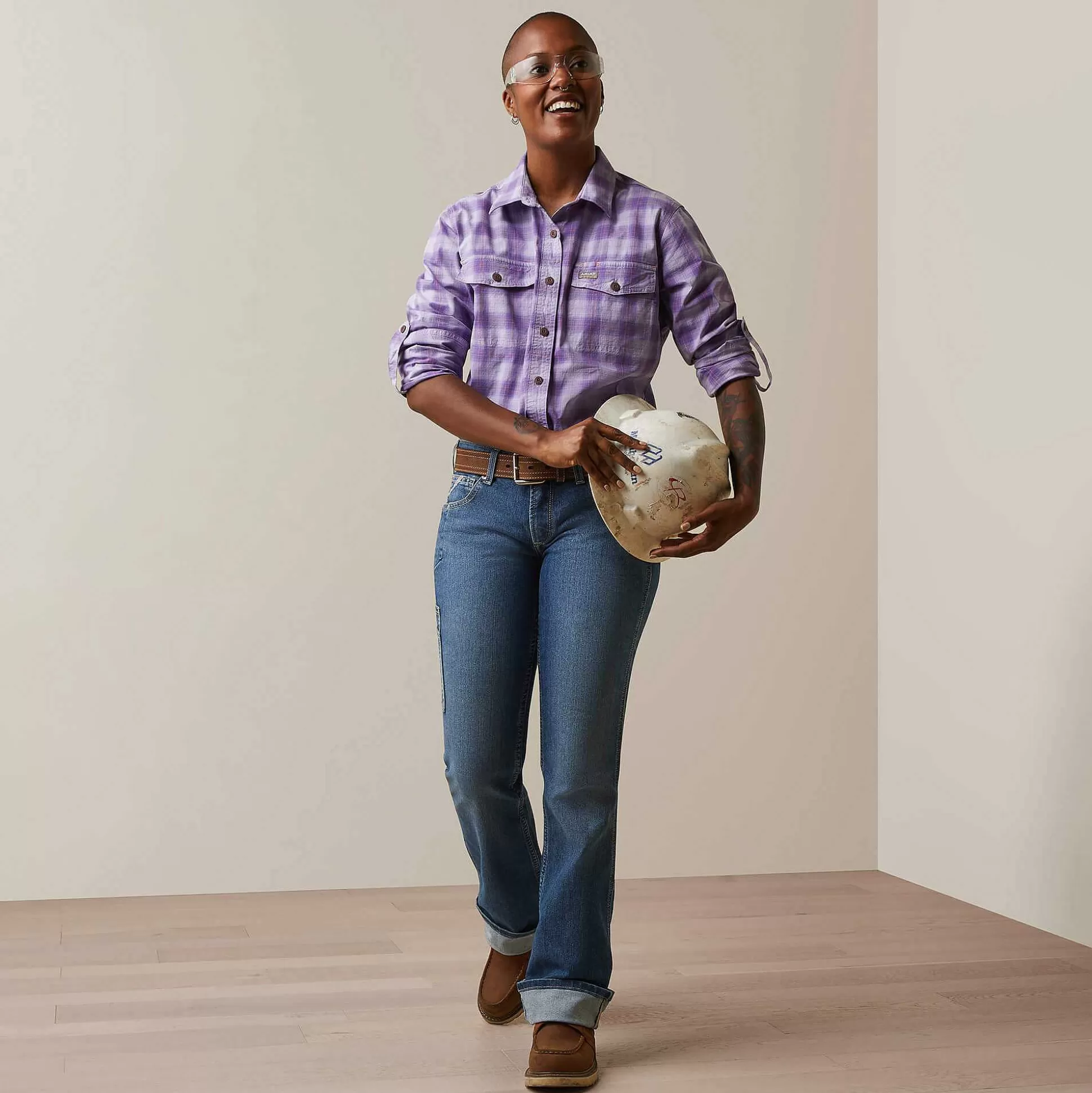 ariat T-Shirts & Tops*Rebar Made Tough Durastretch Work Shirt