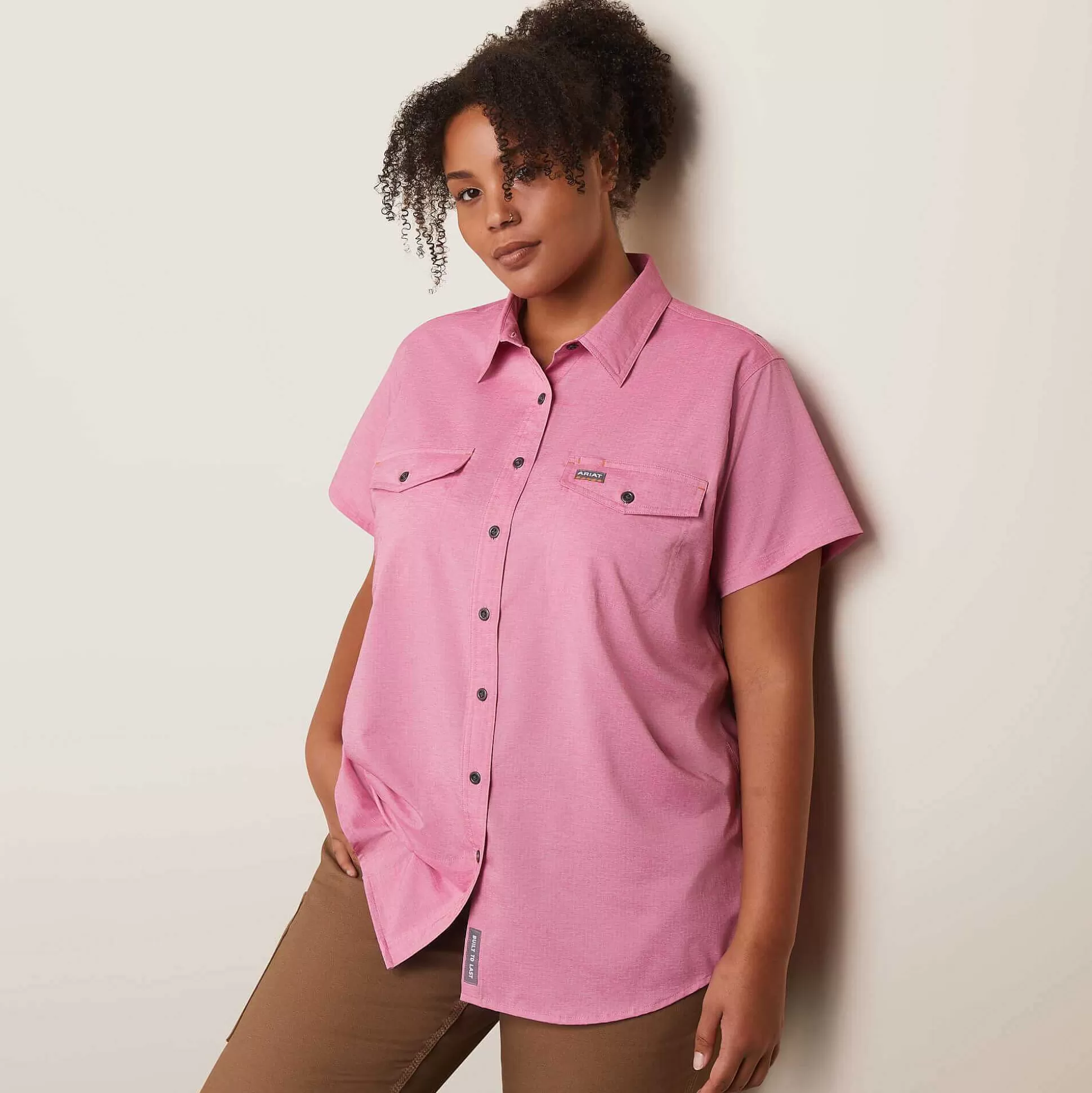 ariat T-Shirts & Tops*Rebar Made Tough Venttek Durastretch Work Shirt