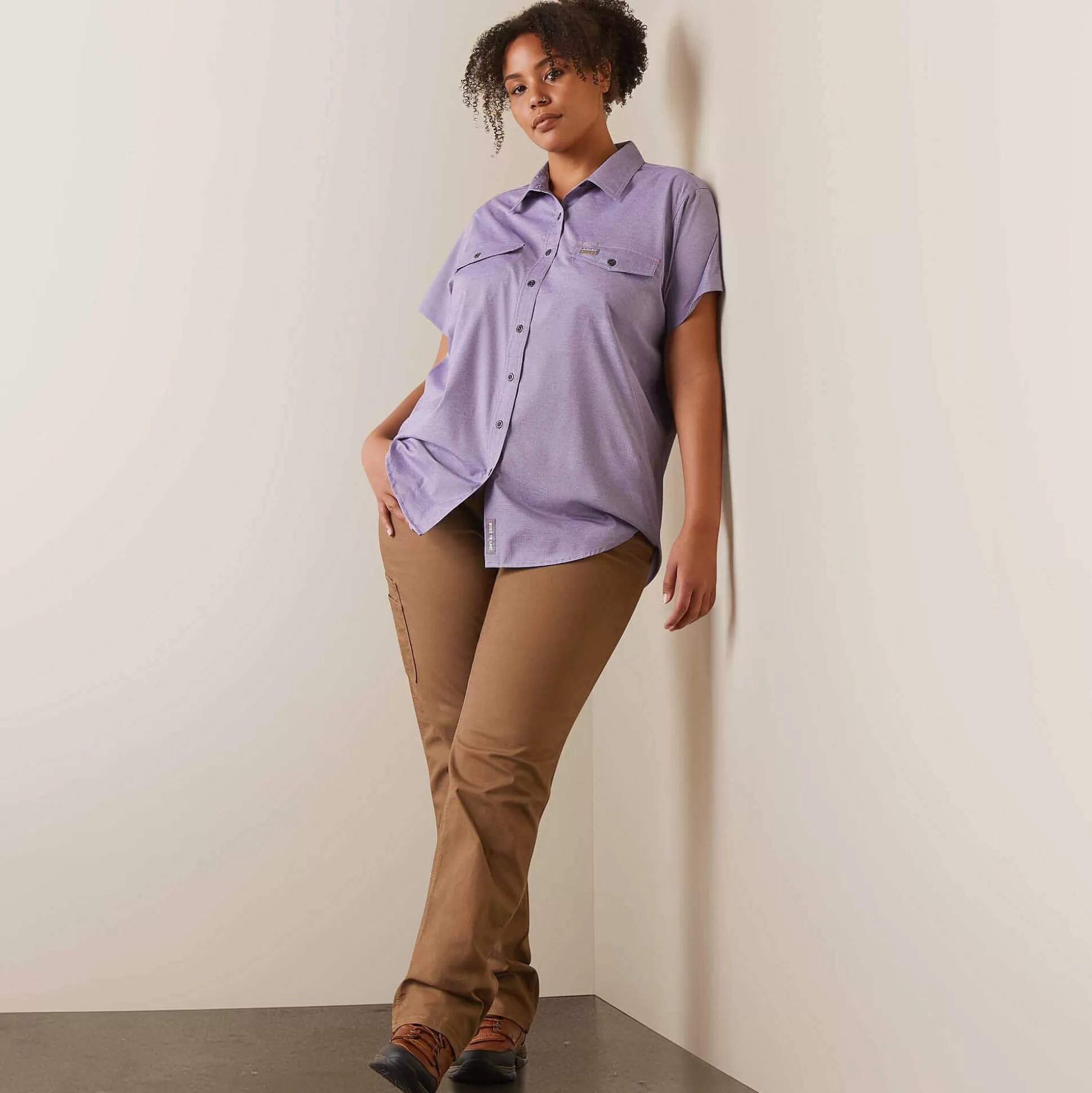 ariat T-Shirts & Tops*Rebar Made Tough Venttek Durastretch Work Shirt