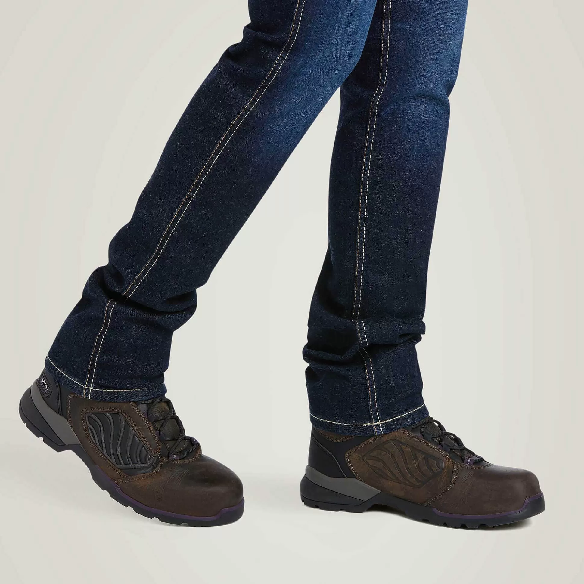 ariat Denim*Rebar Perfect Rise Work Flex Riveter Slim Leg Jean