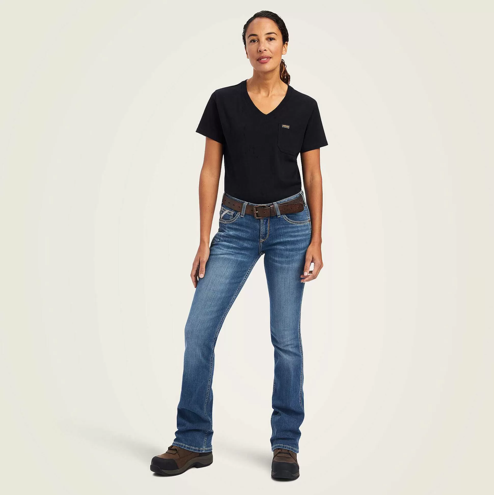 ariat Denim*Rebar Riveter Boot Cut Jean