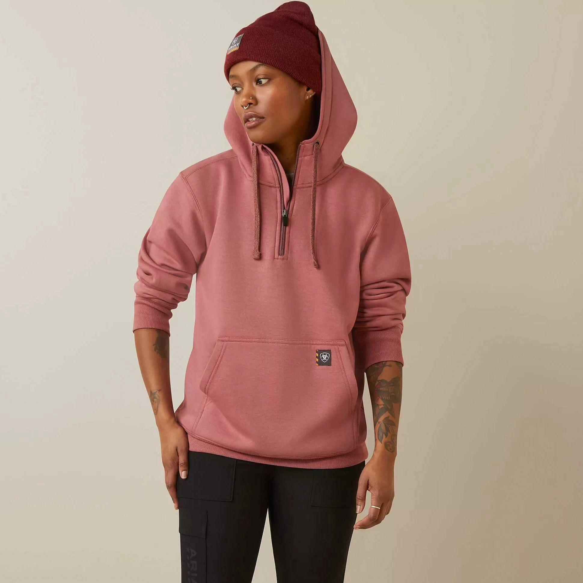 ariat Sweatshirts & Hoodies*Rebar Skill Set 1/2 Zip Hoodie