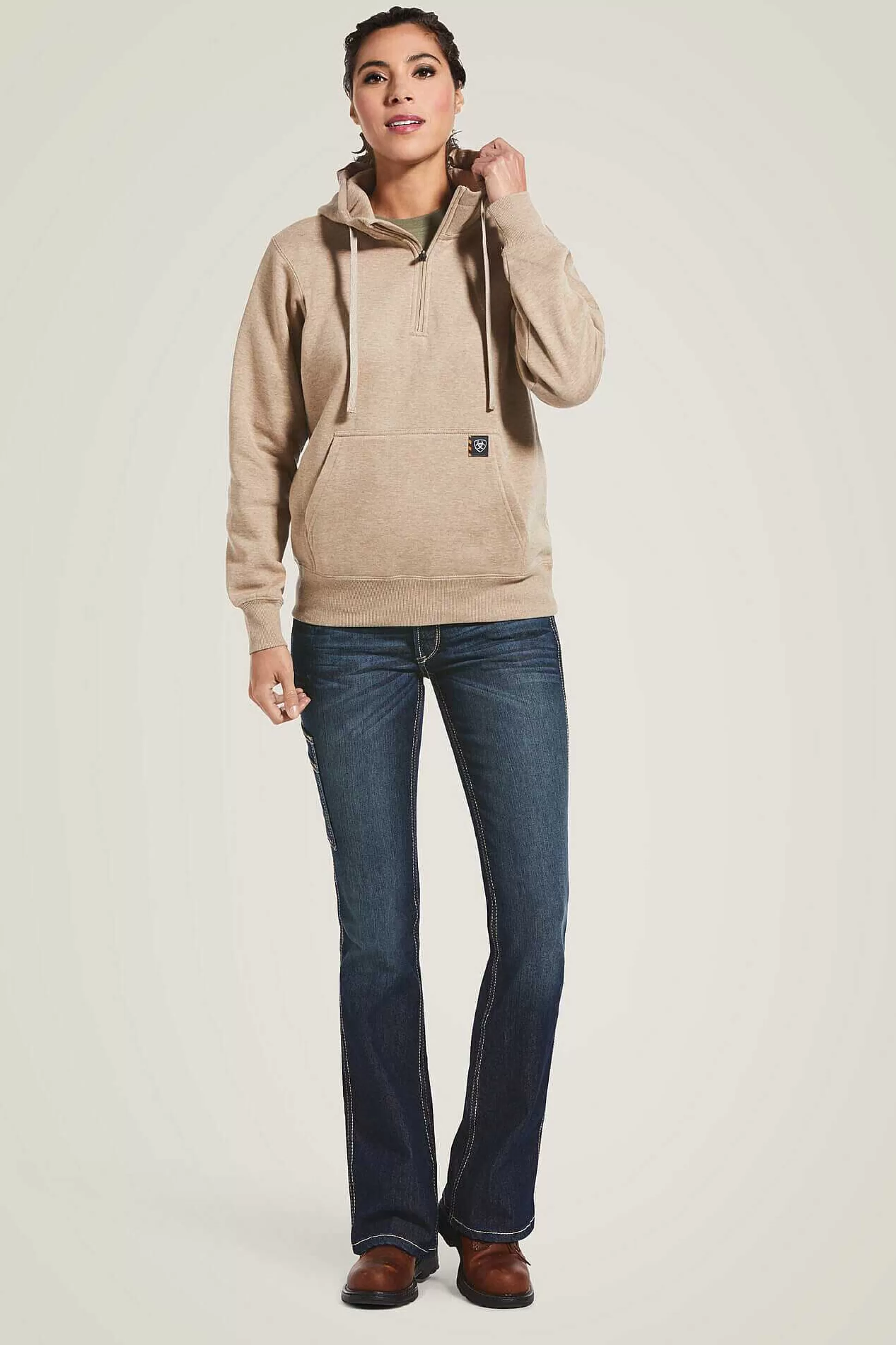 ariat Sweatshirts & Hoodies*Rebar Skill Set 1/2 Zip Hoodie