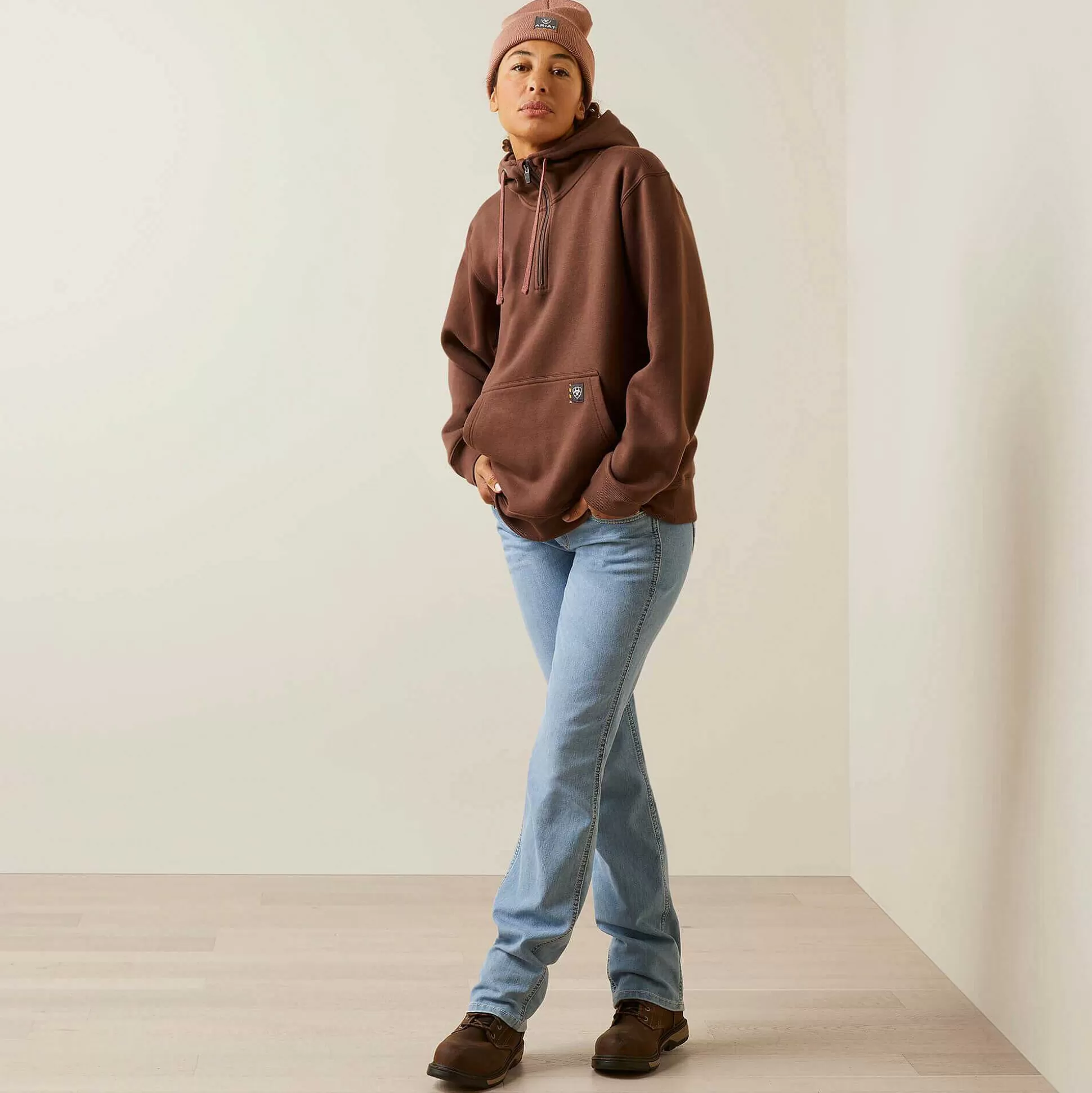 ariat Sweatshirts & Hoodies*Rebar Skill Set 1/2 Zip Hoodie