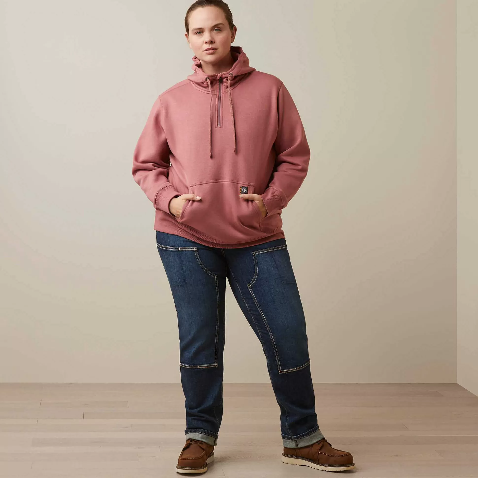 ariat Sweatshirts & Hoodies*Rebar Skill Set 1/2 Zip Hoodie