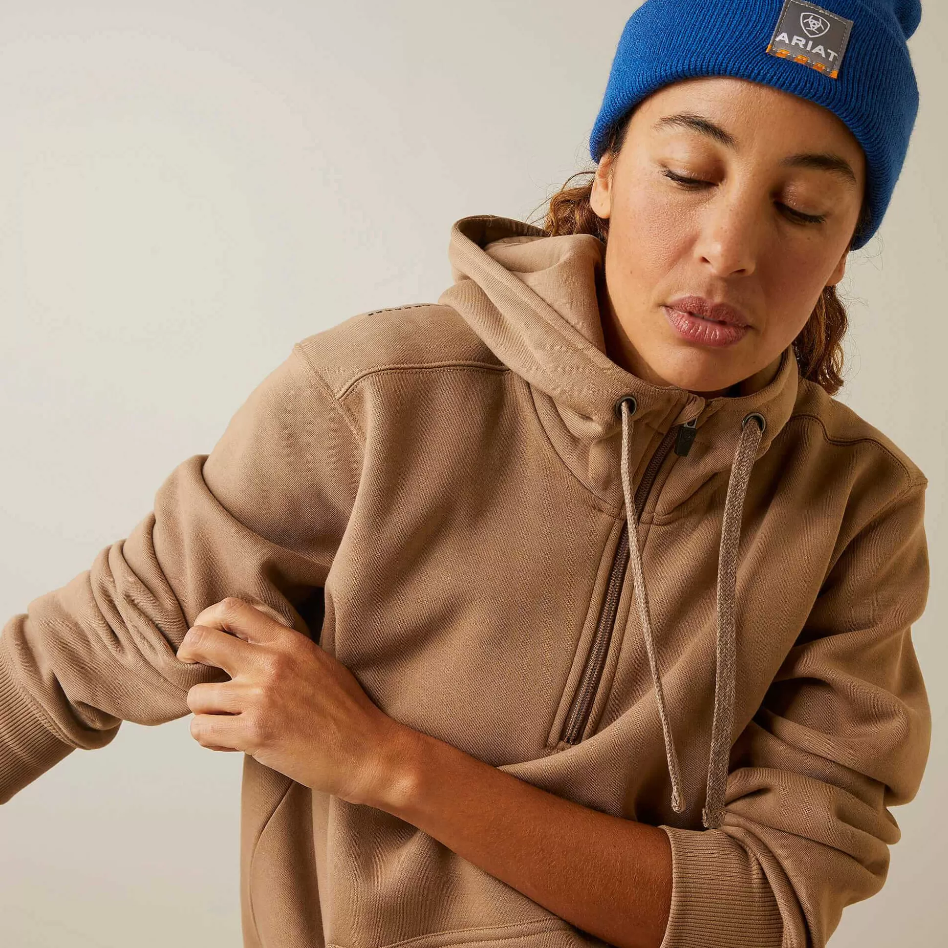 ariat Sweatshirts & Hoodies*Rebar Skill Set 1/2 Zip Hoodie