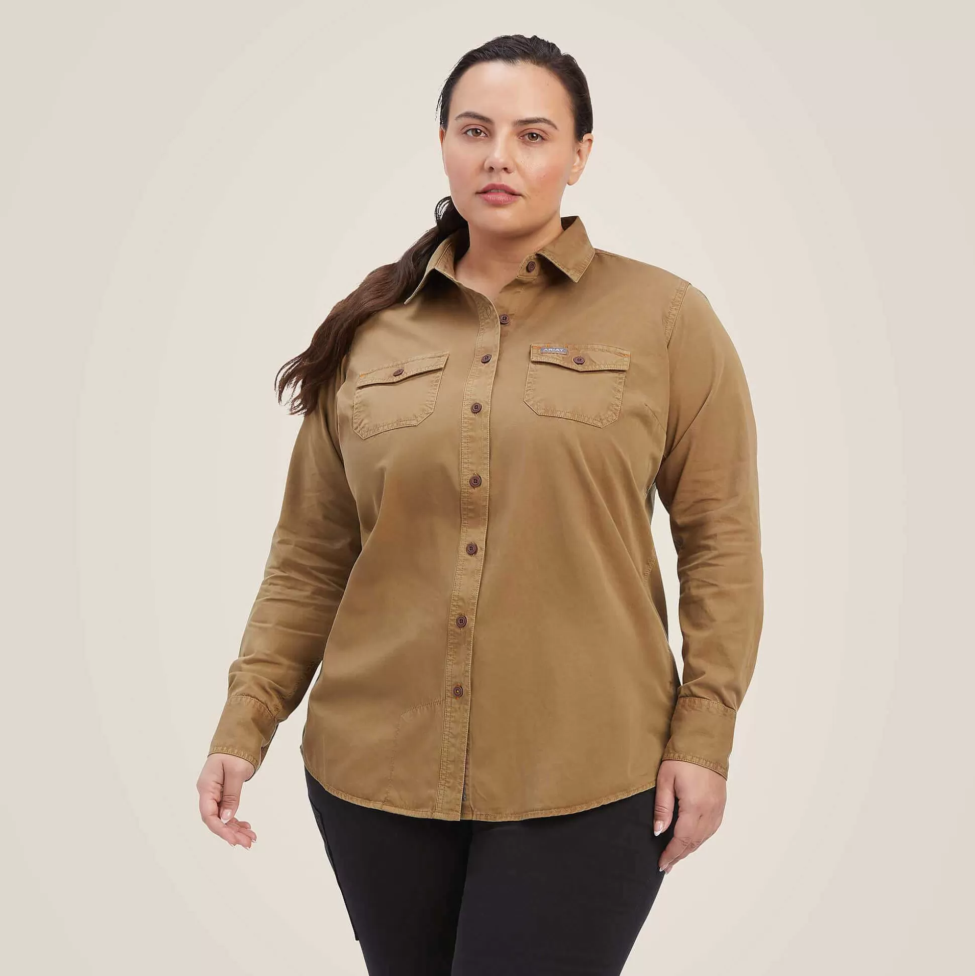 ariat T-Shirts & Tops*Rebar Washed Twill Work Shirt