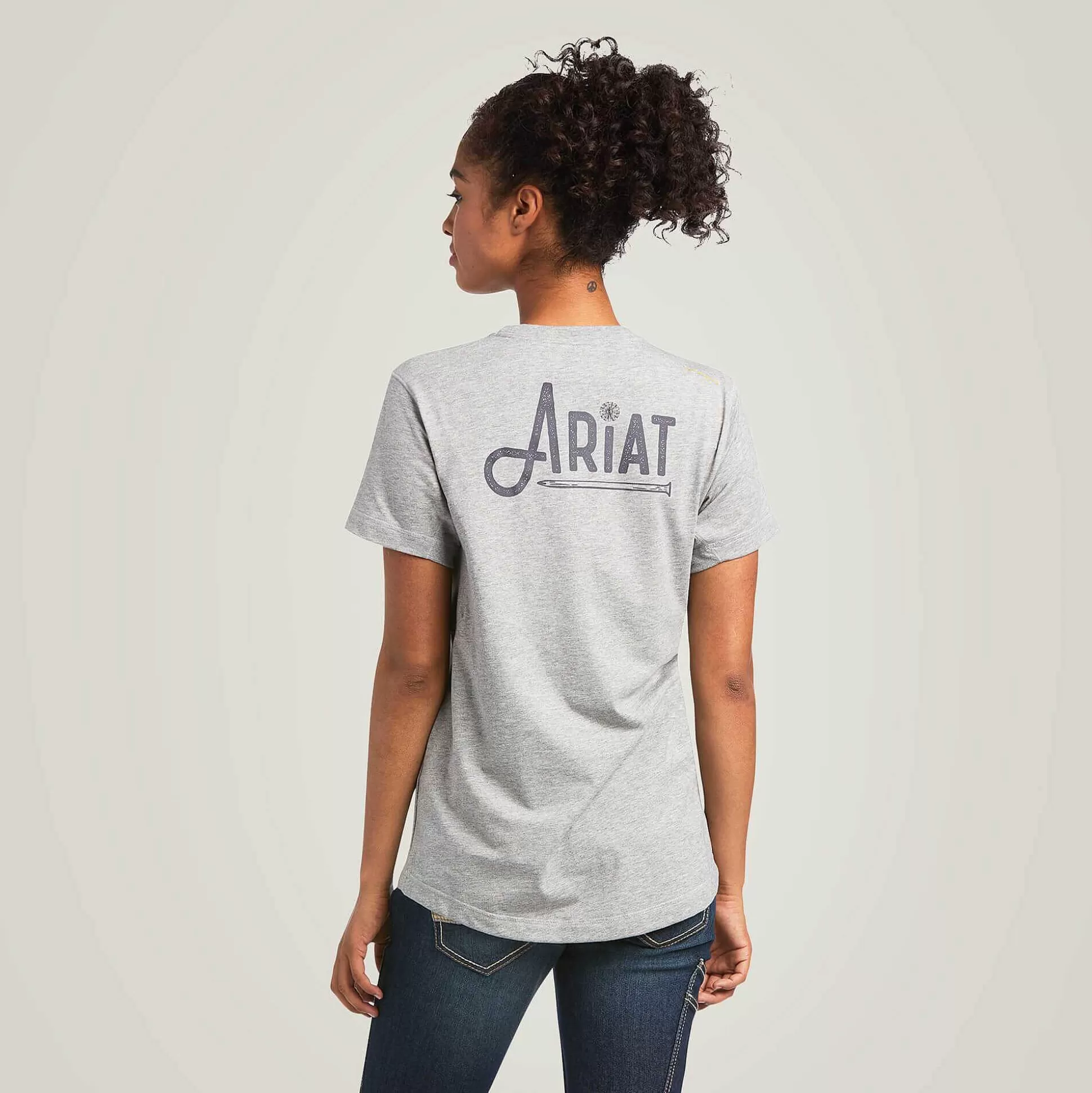 ariat T-Shirts & Tops*Rebar Workman Graphic Logo T-Shirt