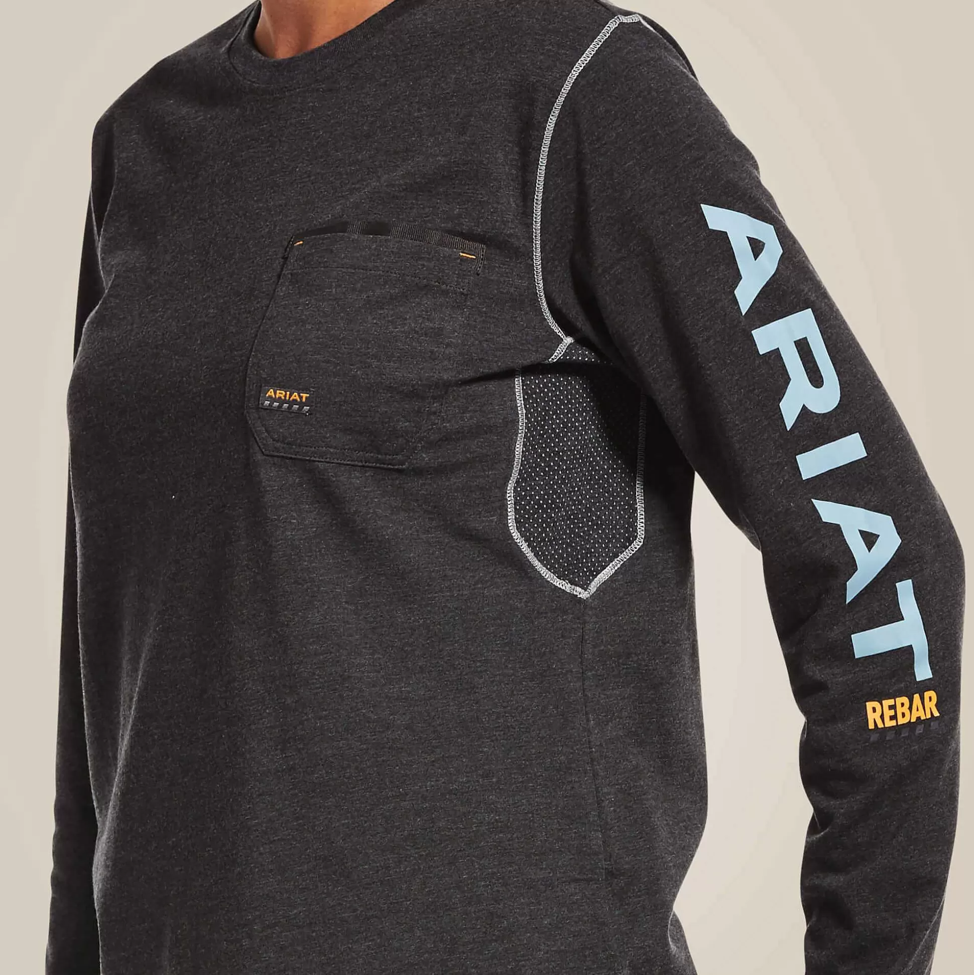 ariat T-Shirts & Tops*Rebar Workman Logo T-Shirt