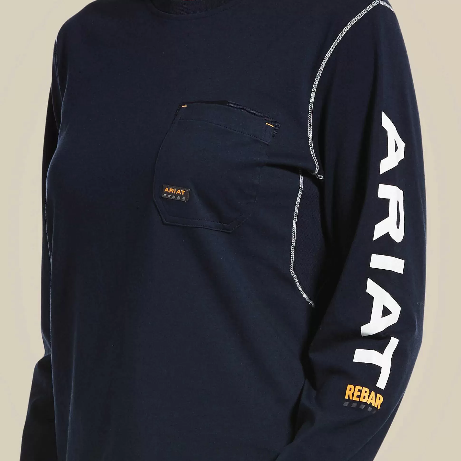 ariat T-Shirts & Tops*Rebar Workman Logo T-Shirt