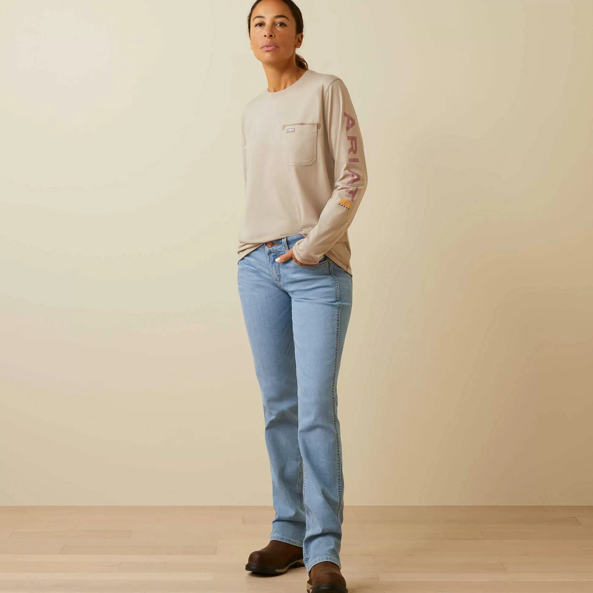 ariat T-Shirts & Tops*Rebar Workman Logo T-Shirt