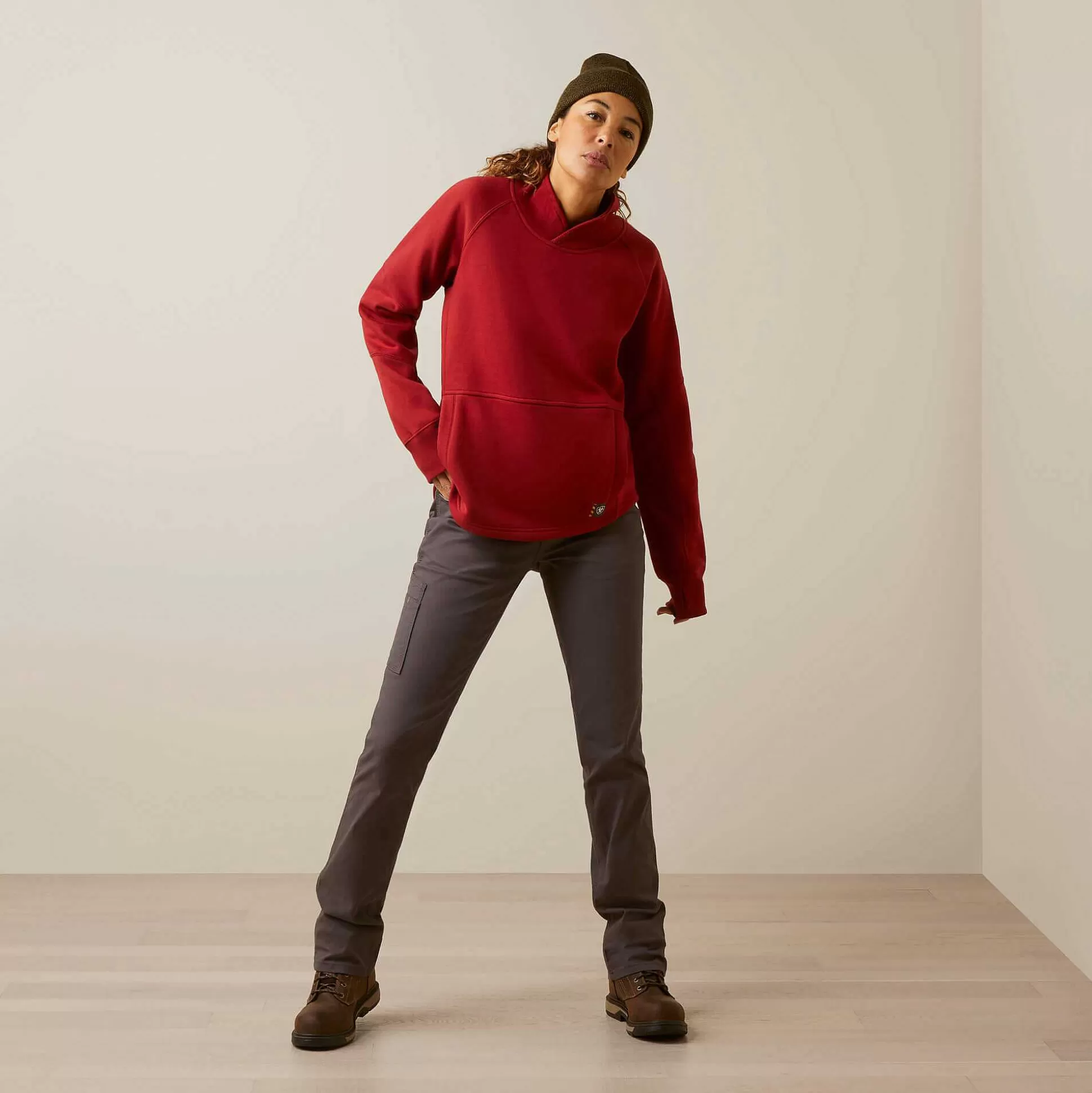 ariat Sweatshirts & Hoodies*Rebar Workman Oversized Funnel Sweatshirt