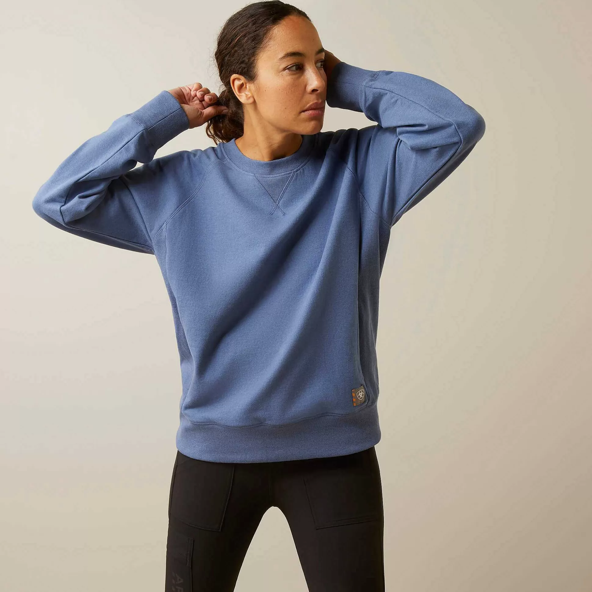 ariat Sweatshirts & Hoodies*Rebar Workman Washed Fleece Sweatshirt