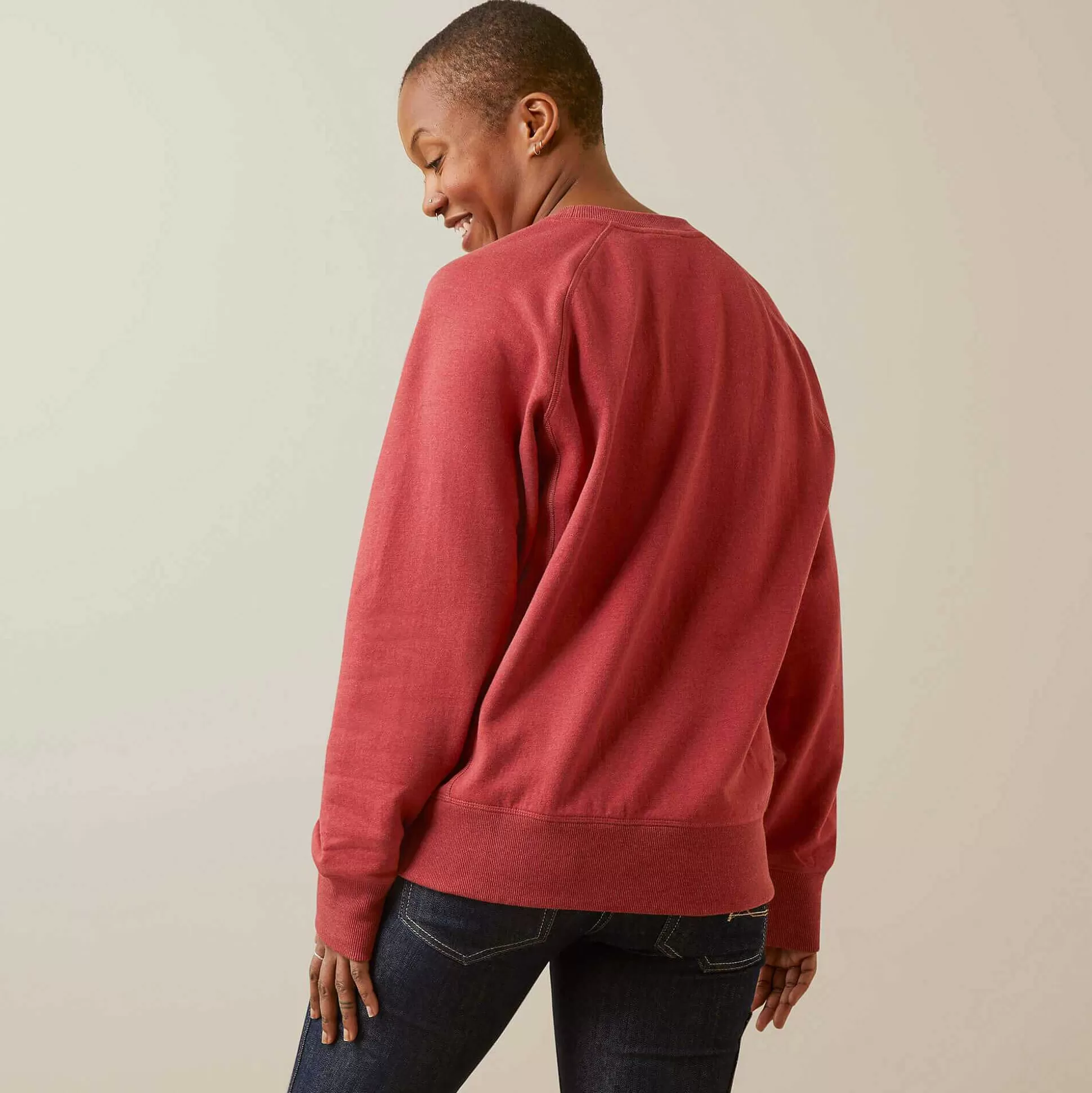 ariat Sweatshirts & Hoodies*Rebar Workman Washed Fleece Sweatshirt