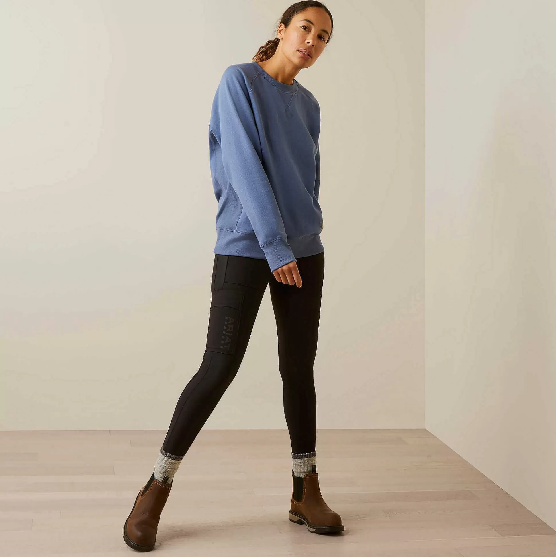ariat Sweatshirts & Hoodies*Rebar Workman Washed Fleece Sweatshirt