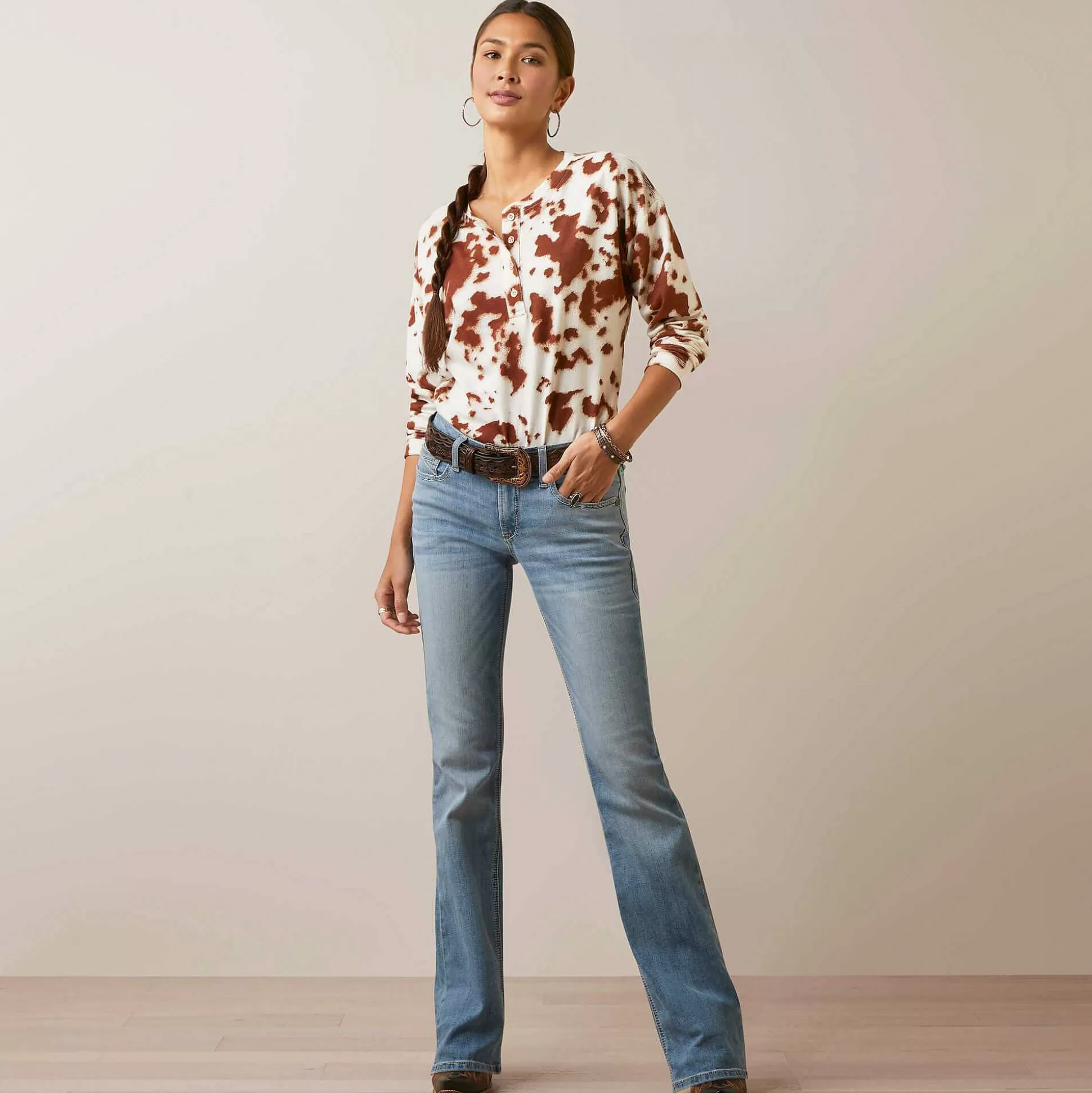 ariat T-Shirts & Tops*Relaxed Henley Top