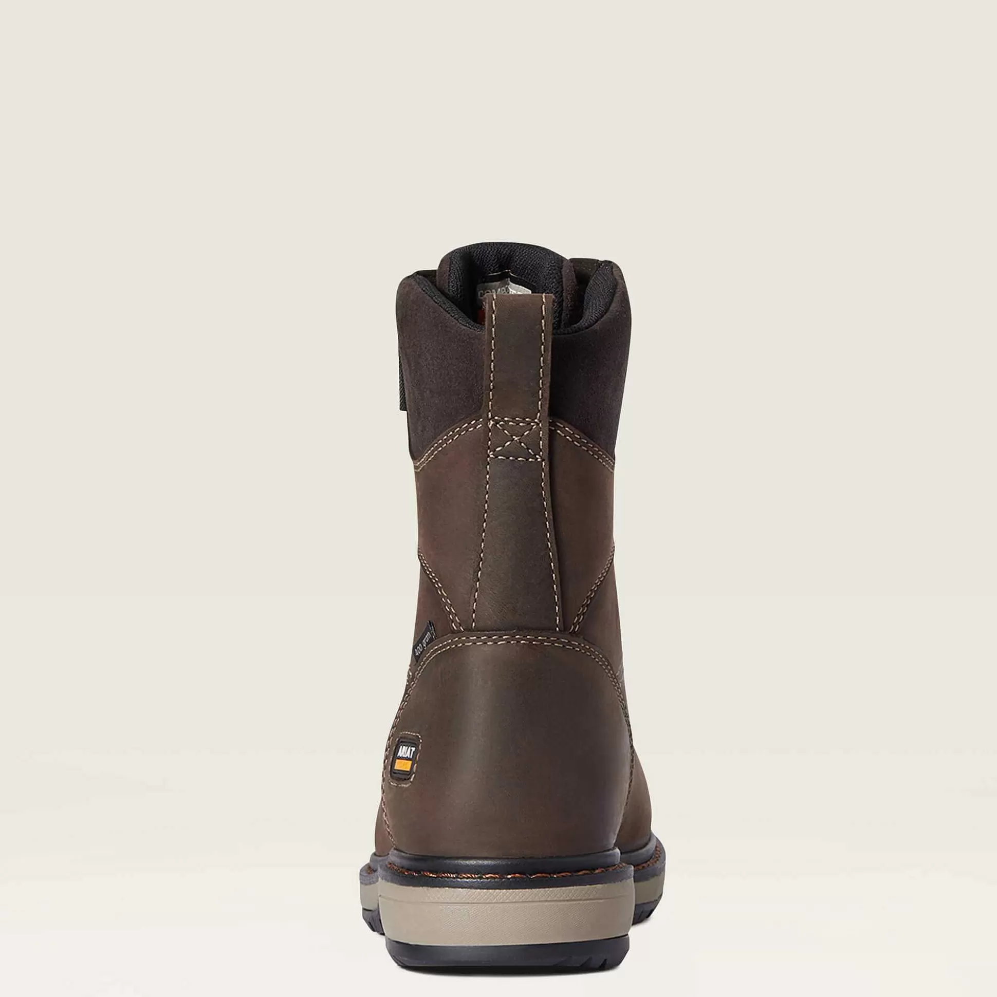 ariat Waterproof Boots*Riveter 8" Csa Glacier Grip Waterproof 400G Composite Toe Work Boot