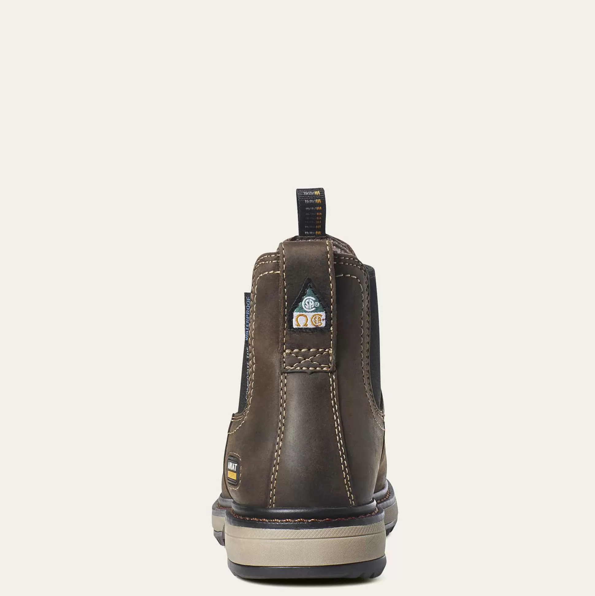 ariat Waterproof Boots*Riveter Chelsea Csa Waterproof Composite Toe Work Boot