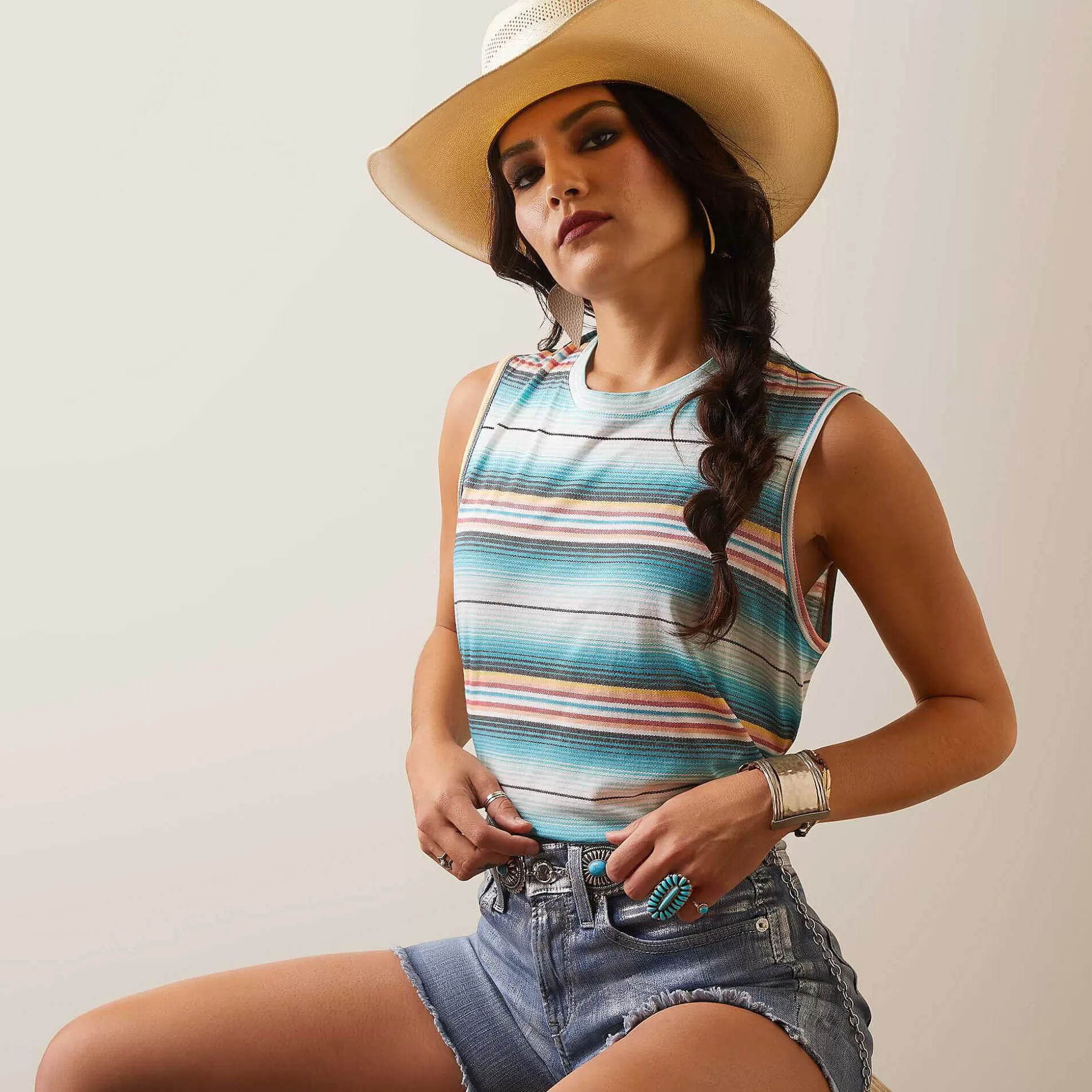ariat T-Shirts & Tops*Rodeo Chica Tank